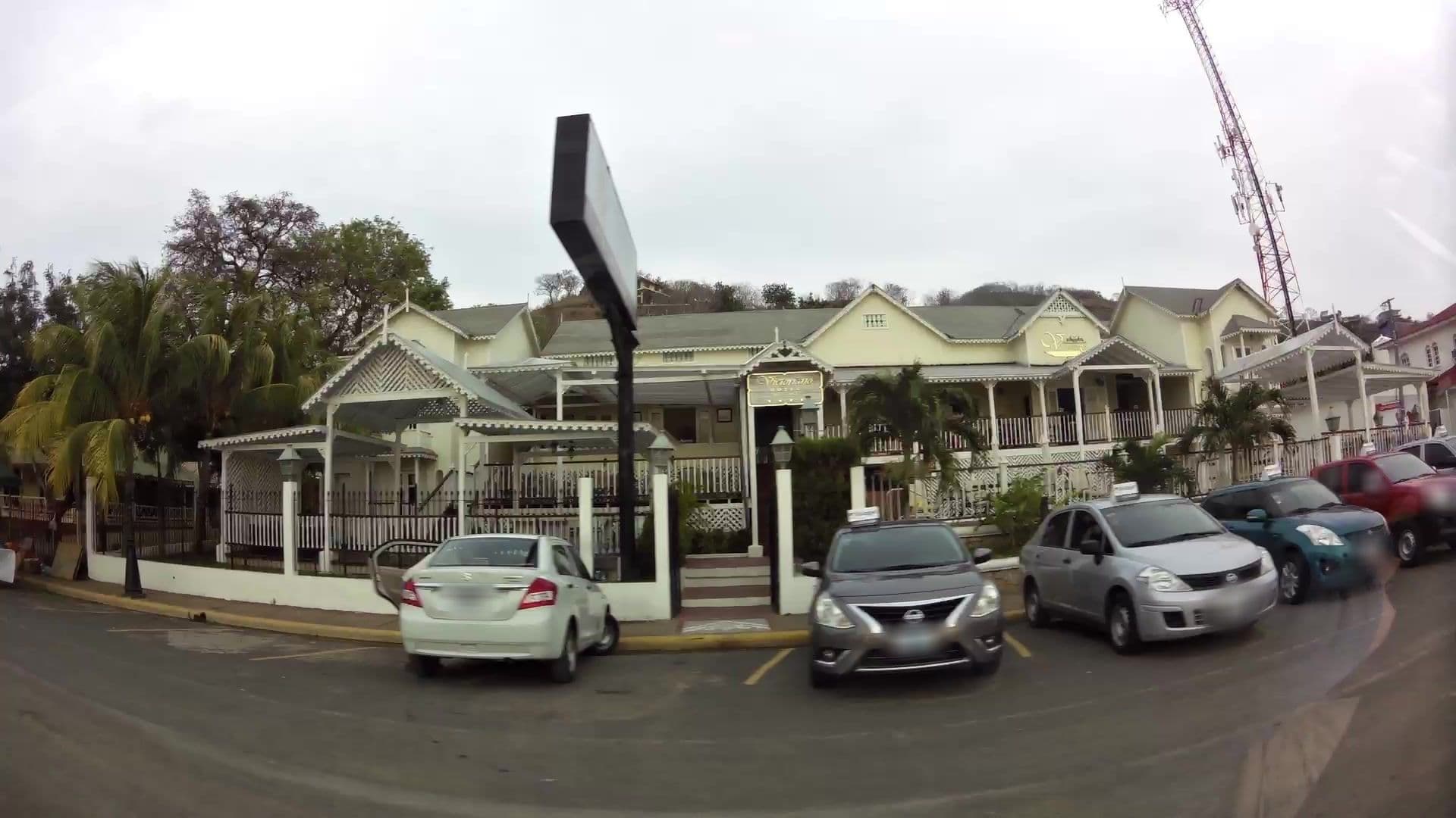 Street view near Victoriano Hotel, San Juan del Sur