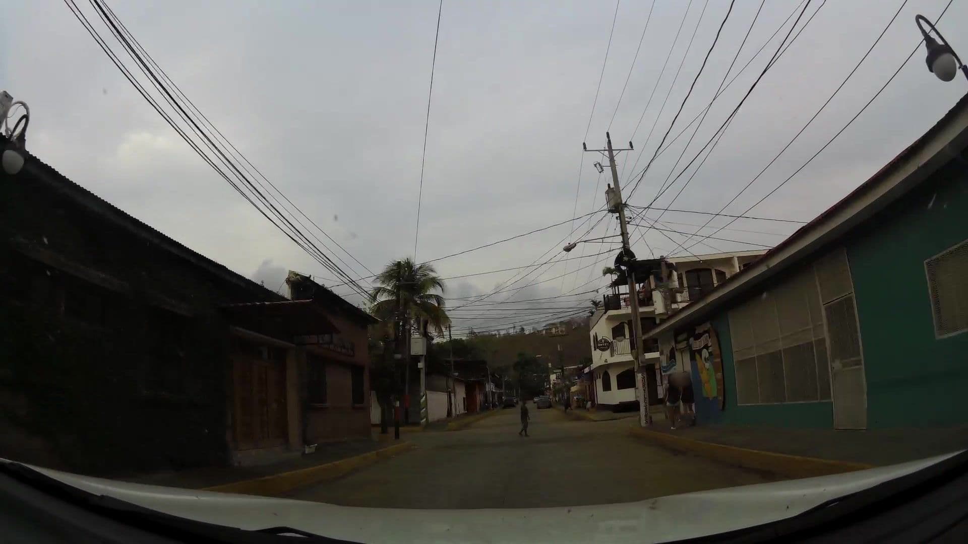 Street view near Hotel Irish House, San Juan del Sur