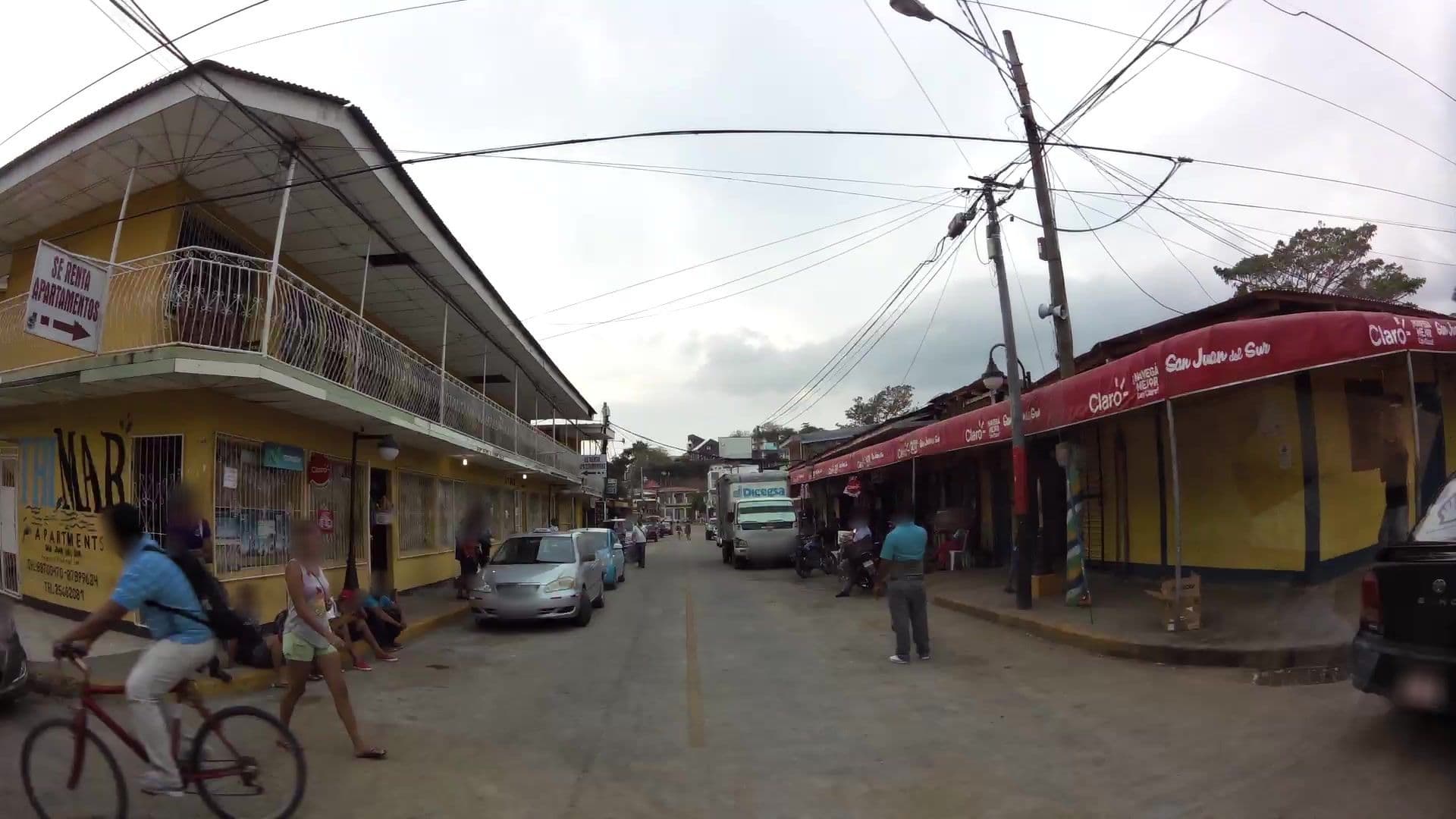 Street view near Hospedaje Nicaragua, San Juan del Sur