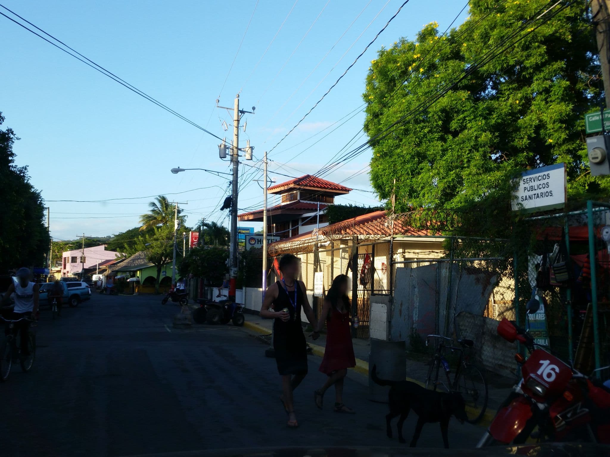 Street view near Hotel Casablanca, San Juan del Sur — © jaakkoh (CC BY-SA · Mapillary)