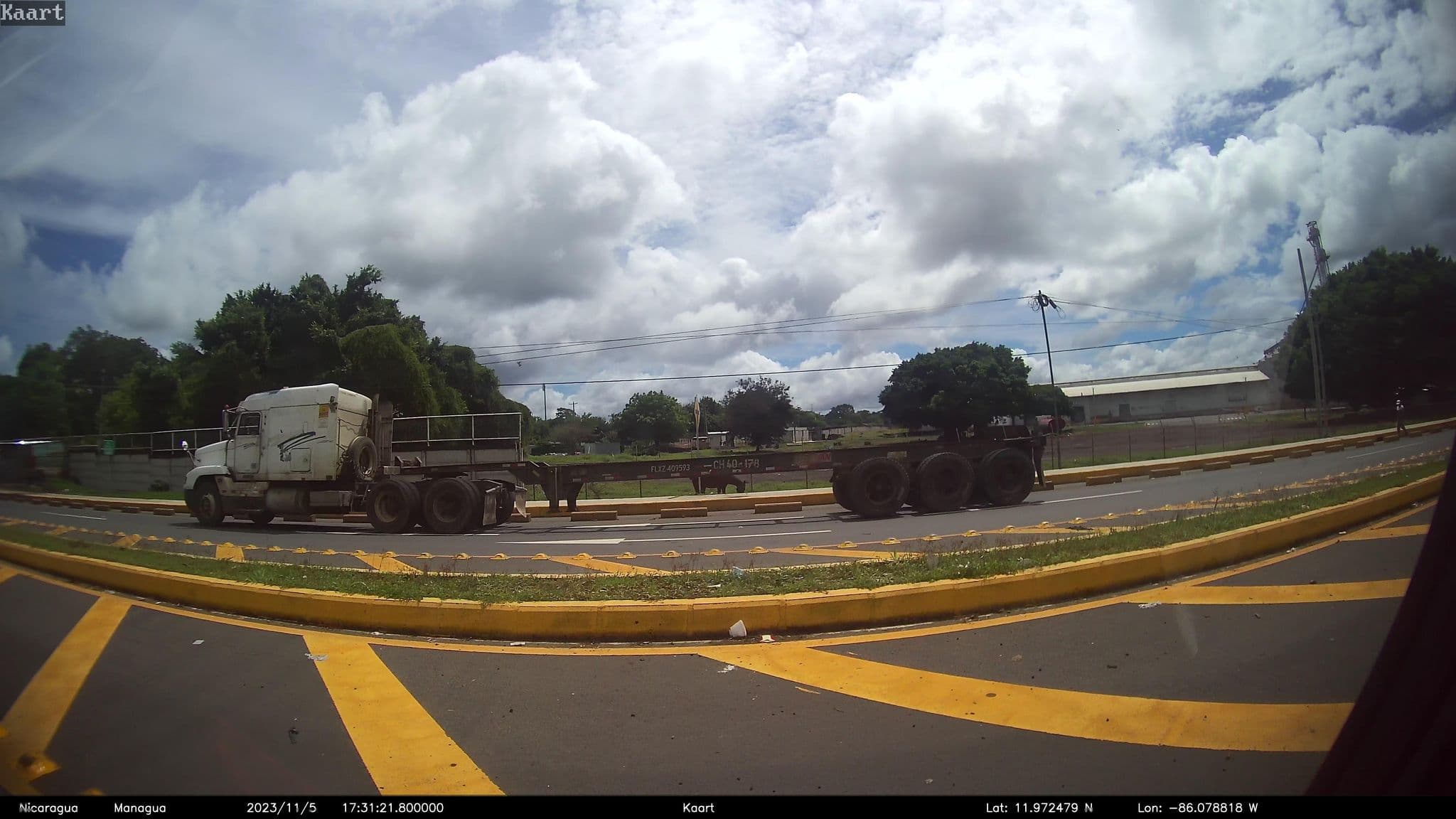 Street view near Hospedaje El Pollo No. 3, Masaya — © kaart_4 (CC BY-SA · Mapillary)