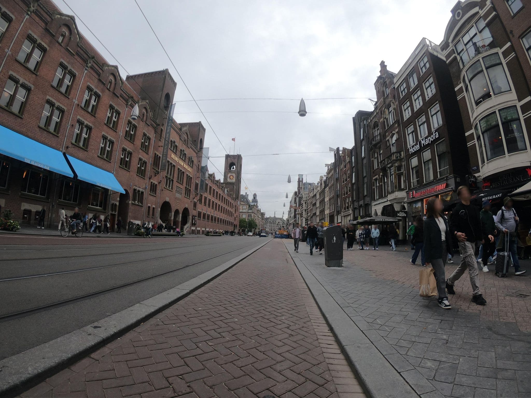 Street view near Hotel Manofa, Amsterdam