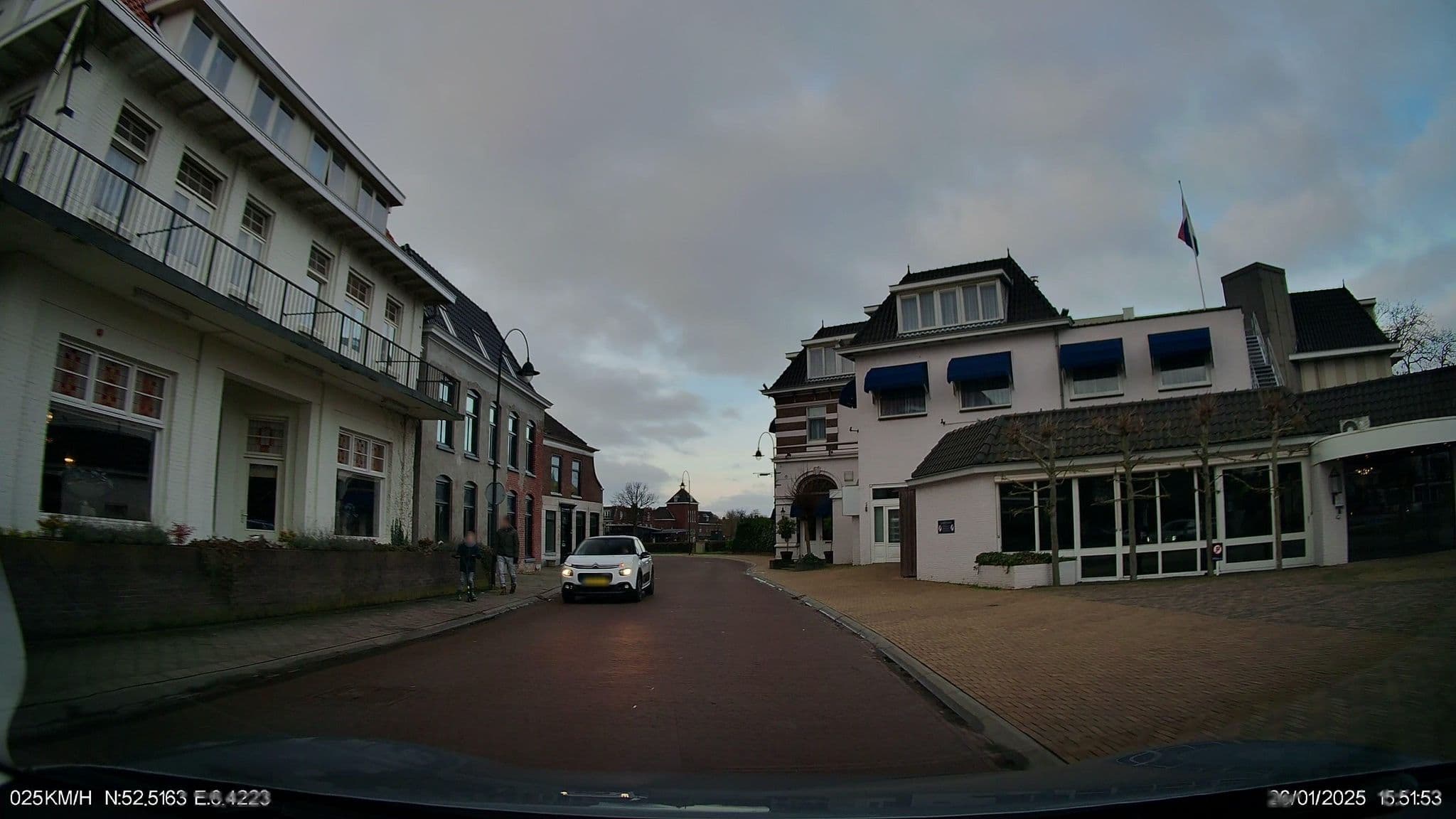 Street view near De Zon, Ommen — © thewizard (CC BY-SA · Mapillary)