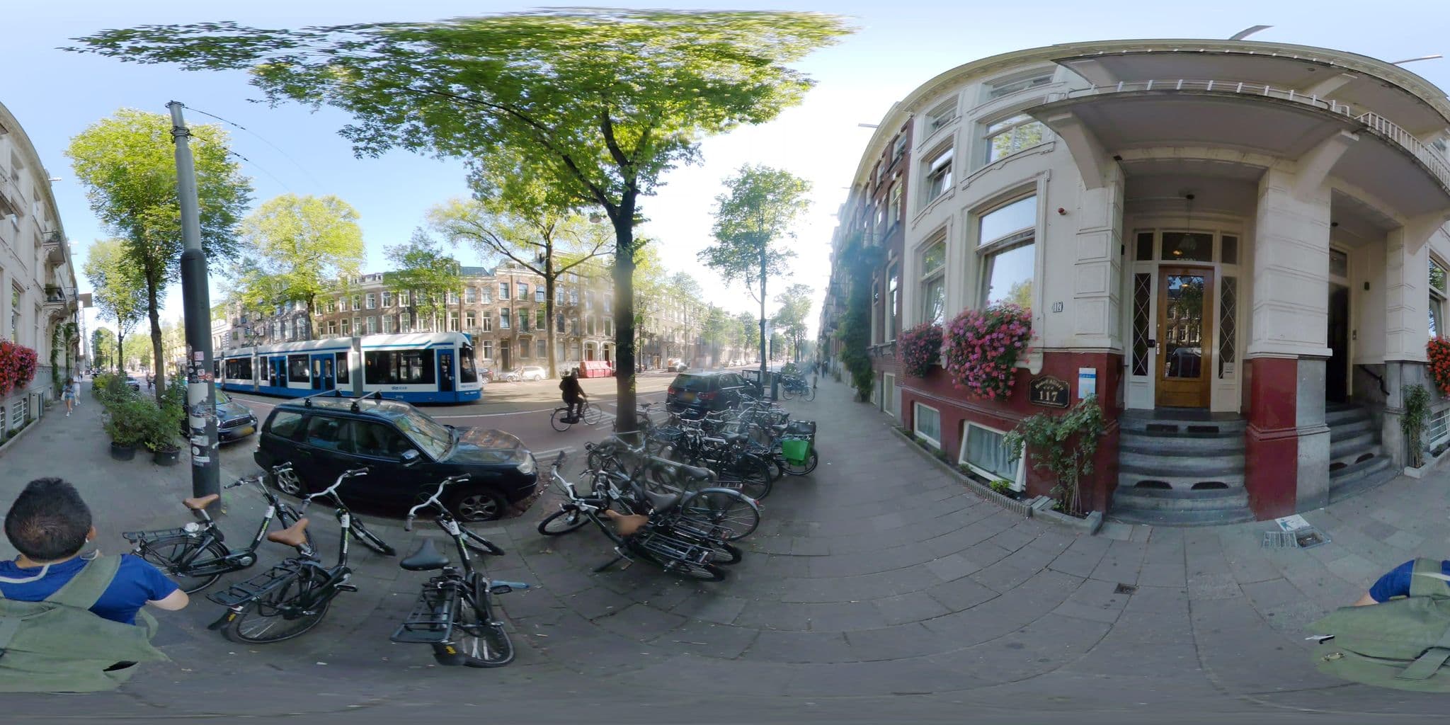 Street view near Hotel Allure, Dapperbuurt — © mapconcierge (CC BY-SA · Mapillary)