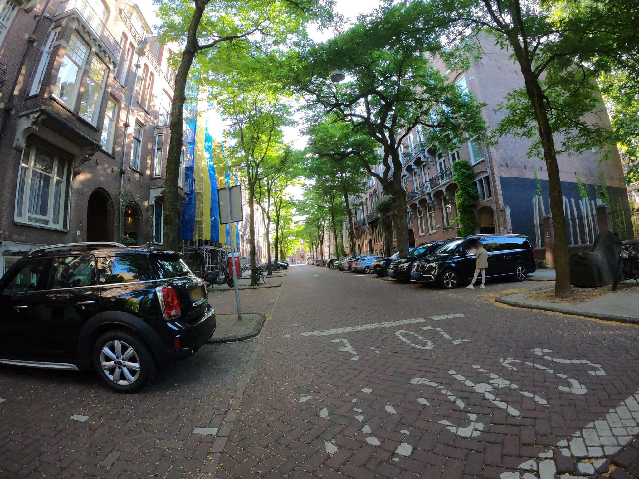 Street view near Hotel Fita, Amsterdam