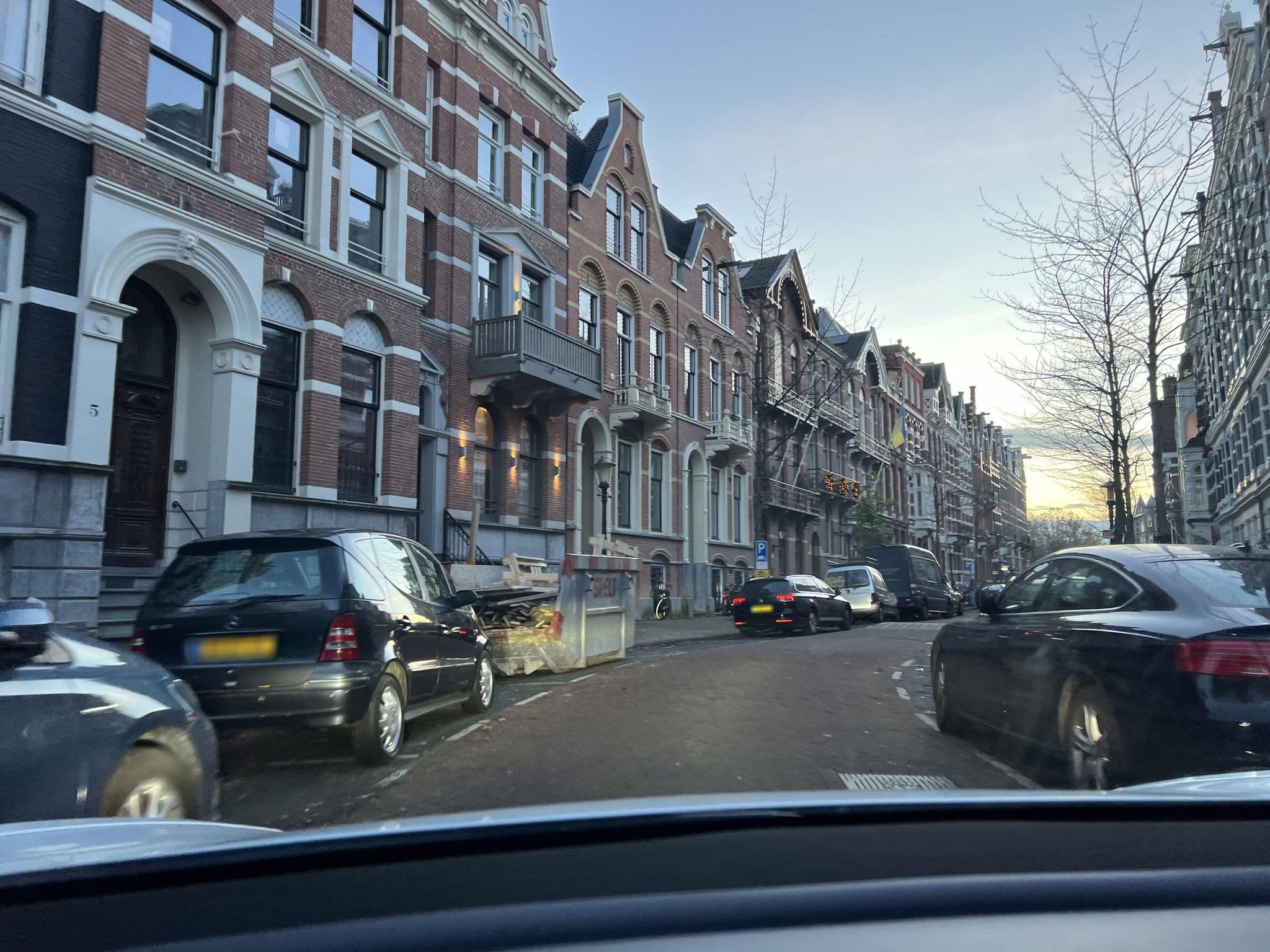 Street view near Leonardo Hotel, Amsterdam — © ottor (CC BY-SA · Mapillary)