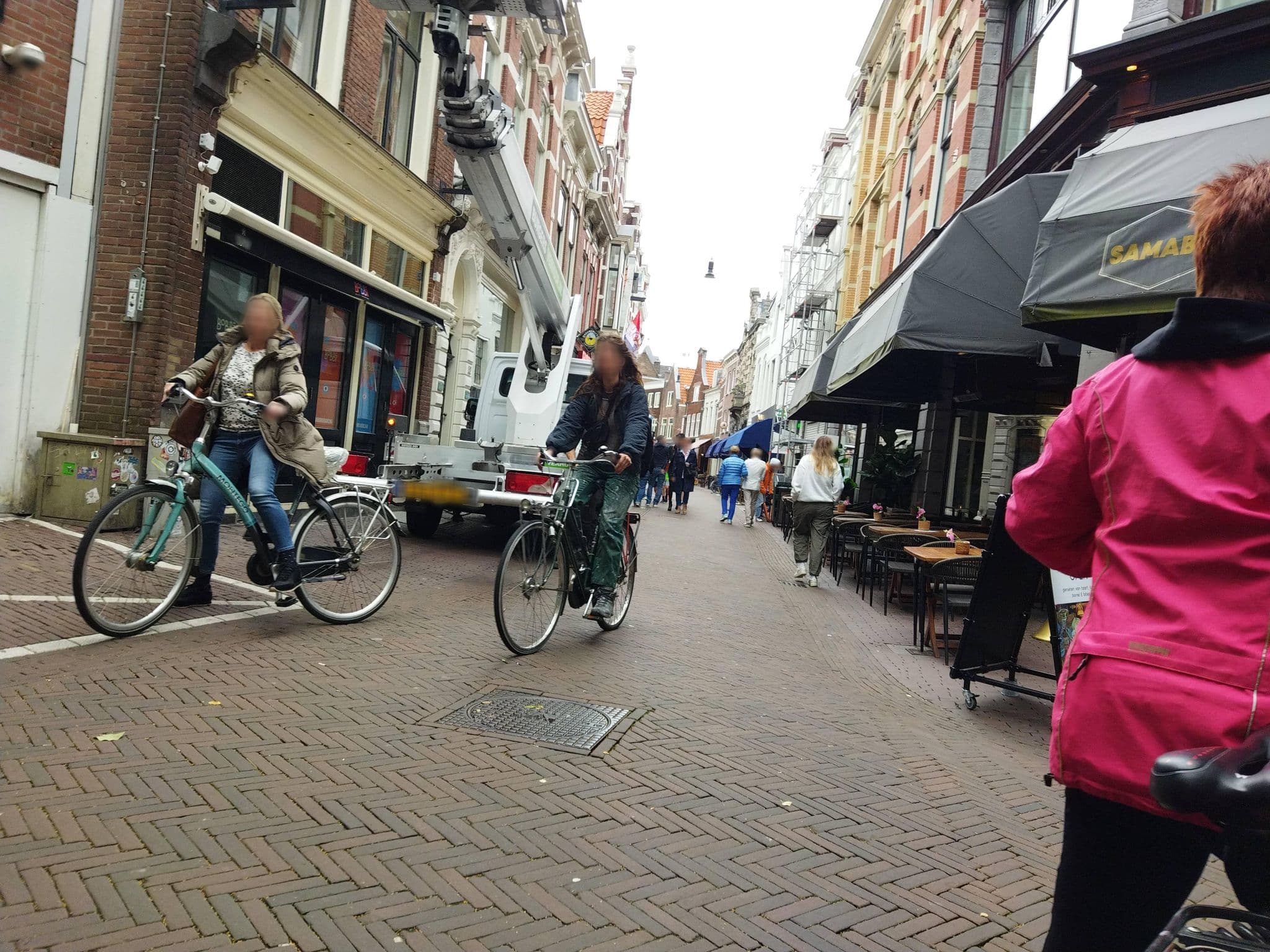 Street view near Joops Hotel, Haarlem — © changchun1 (CC BY-SA · Mapillary)