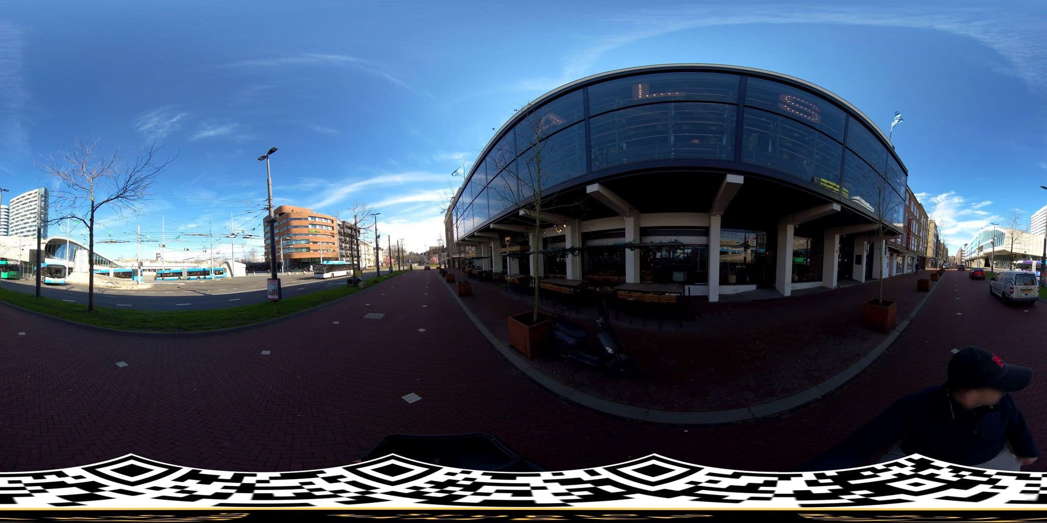 Street view near Hotel Haarhuis, Arnhem — © martijnbaudoin (CC BY-SA · Mapillary)