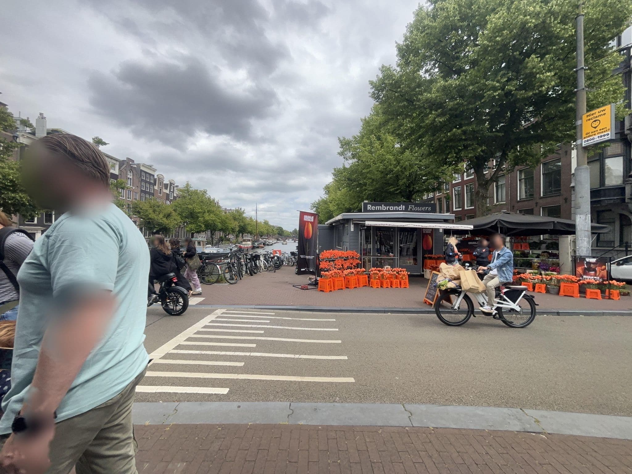 Street view near Hotel Armada, Amsterdam — © robot8a (CC BY-SA · Mapillary)