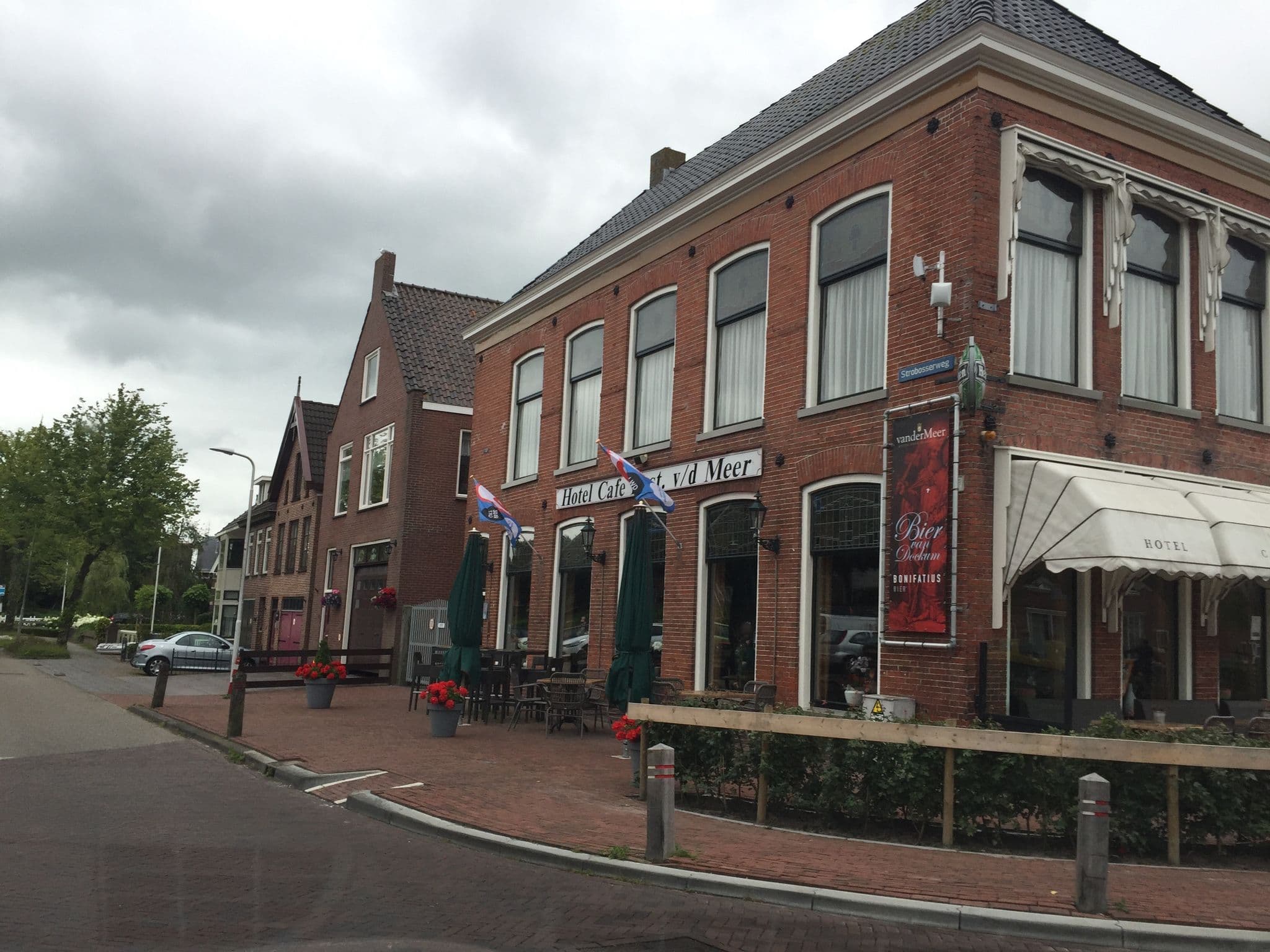 Street view near Hotel-Café-Restaurant van der Meer, Dokkum — © canadarunner (CC BY-SA · Mapillary)