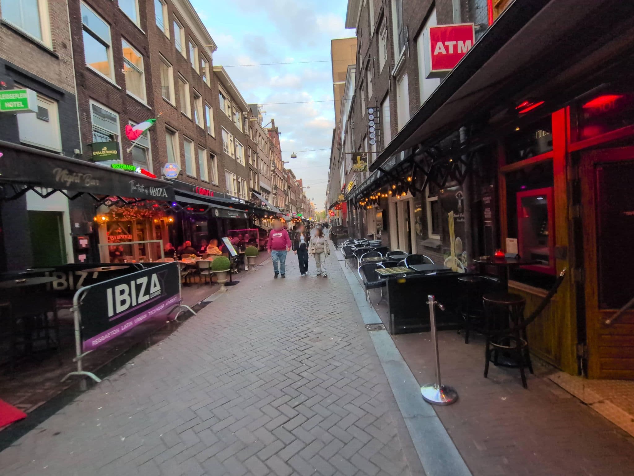 Street view near Amsterdam Hostel Leidseplein, Amsterdam
