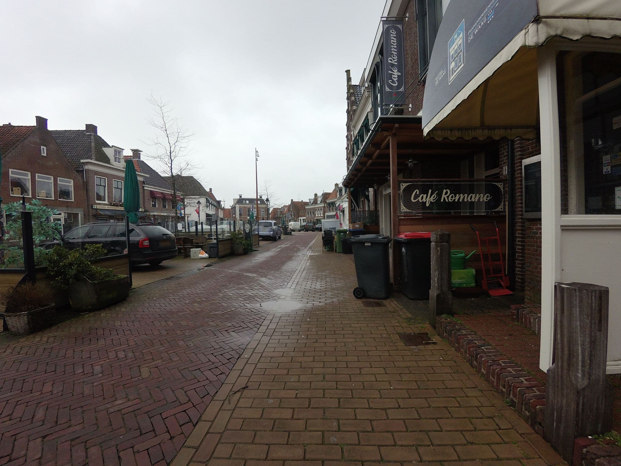 Street view near Hotel De Waag, Makkum — © ankeric (CC BY-SA · Mapillary)
