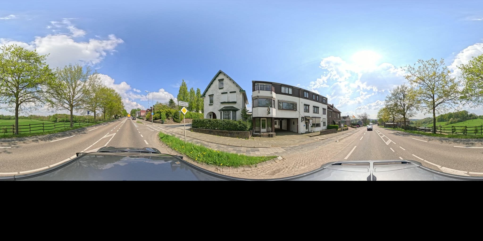 Street view near Pension Bergrust, Broekhem — © thewizard (CC BY-SA · Mapillary)