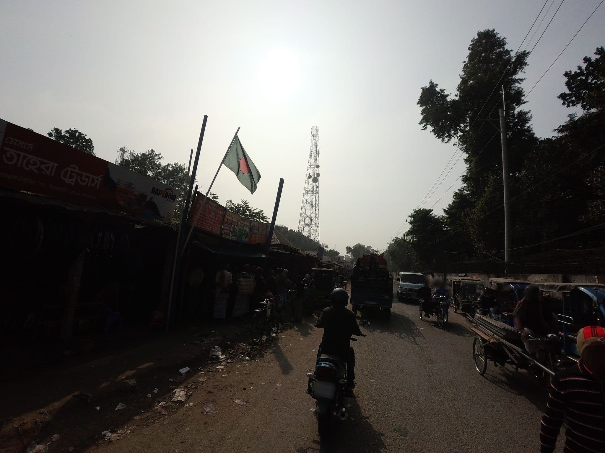 Street view near New Mubarak Sweets And Confectionery, Hotel, Saidpur — © mondal (CC BY-SA · Mapillary)