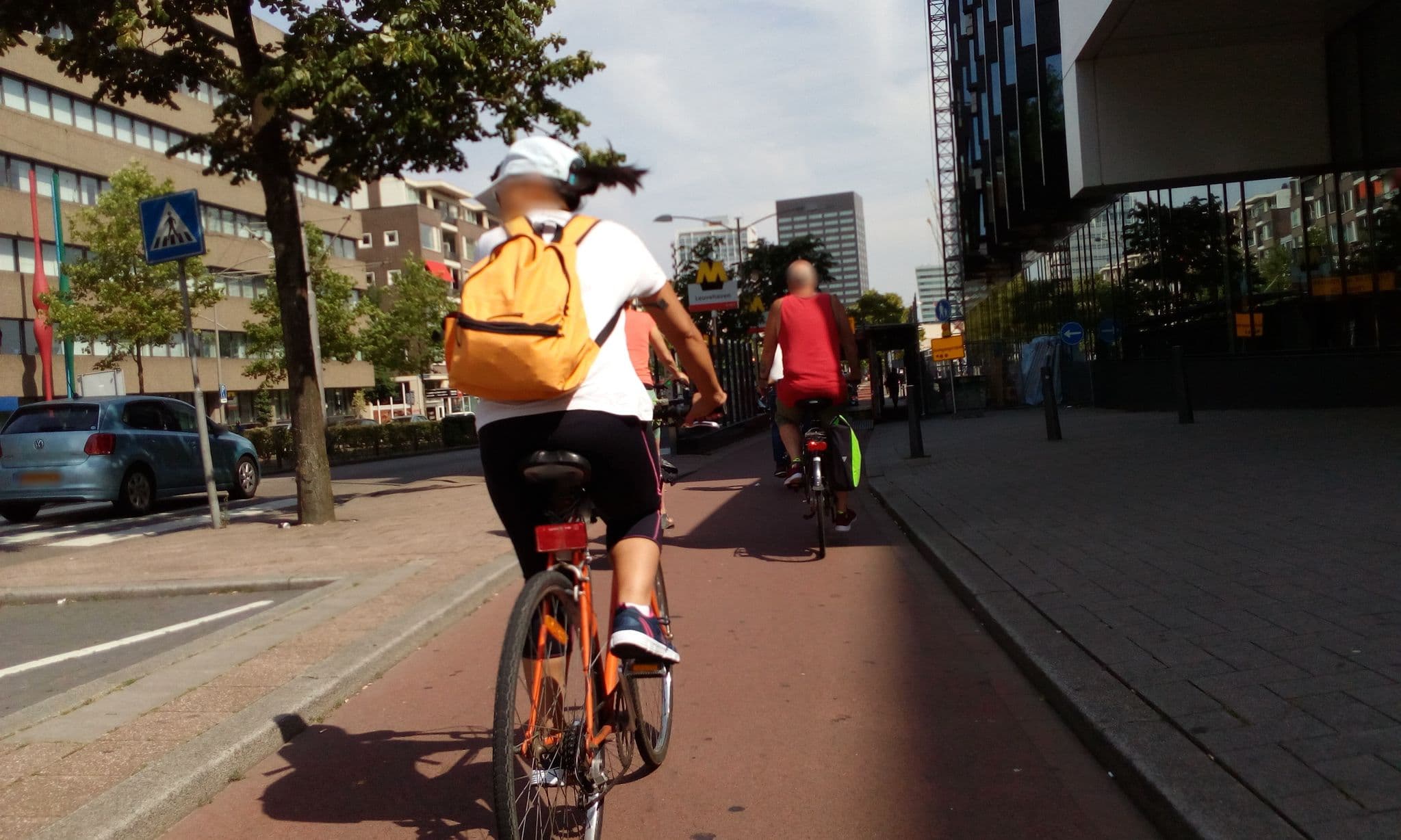 Street view near Haven Hotel Rotterdam, Kop van Zuid — © micmin1972 (CC BY-SA · Mapillary)