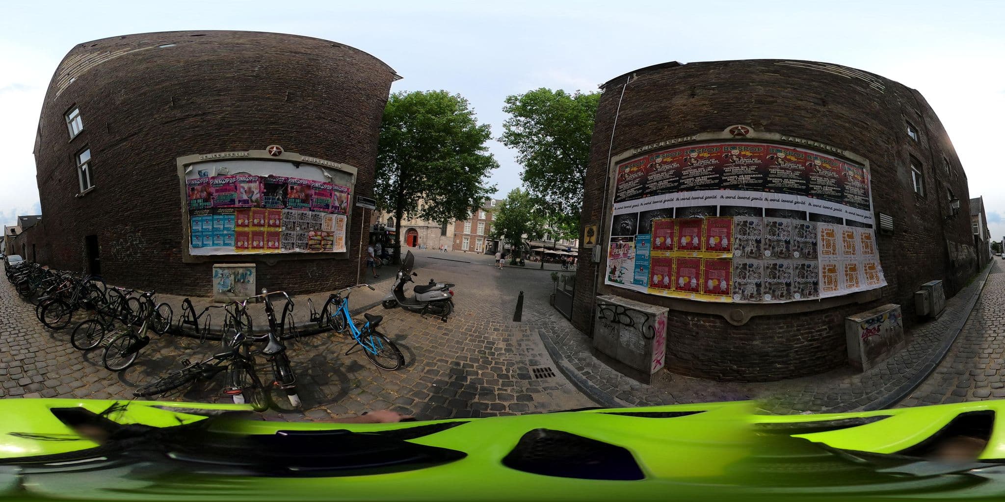 Street view near Hotel Beez, Maastricht — © joostjakob (CC BY-SA · Mapillary)