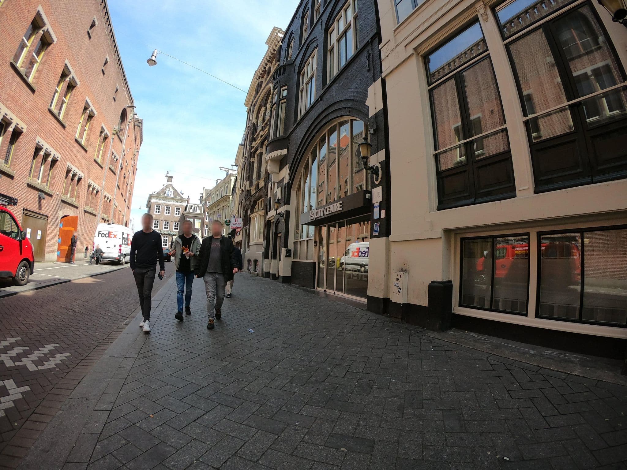 Street view near Hotel Ben, Amsterdam