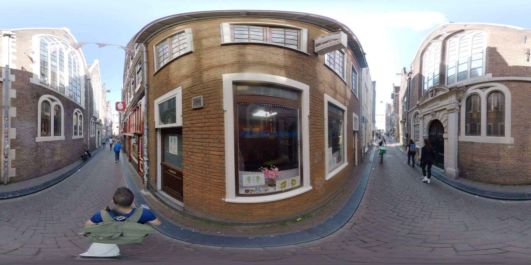 Street view near De Mallemoolen, Amsterdam