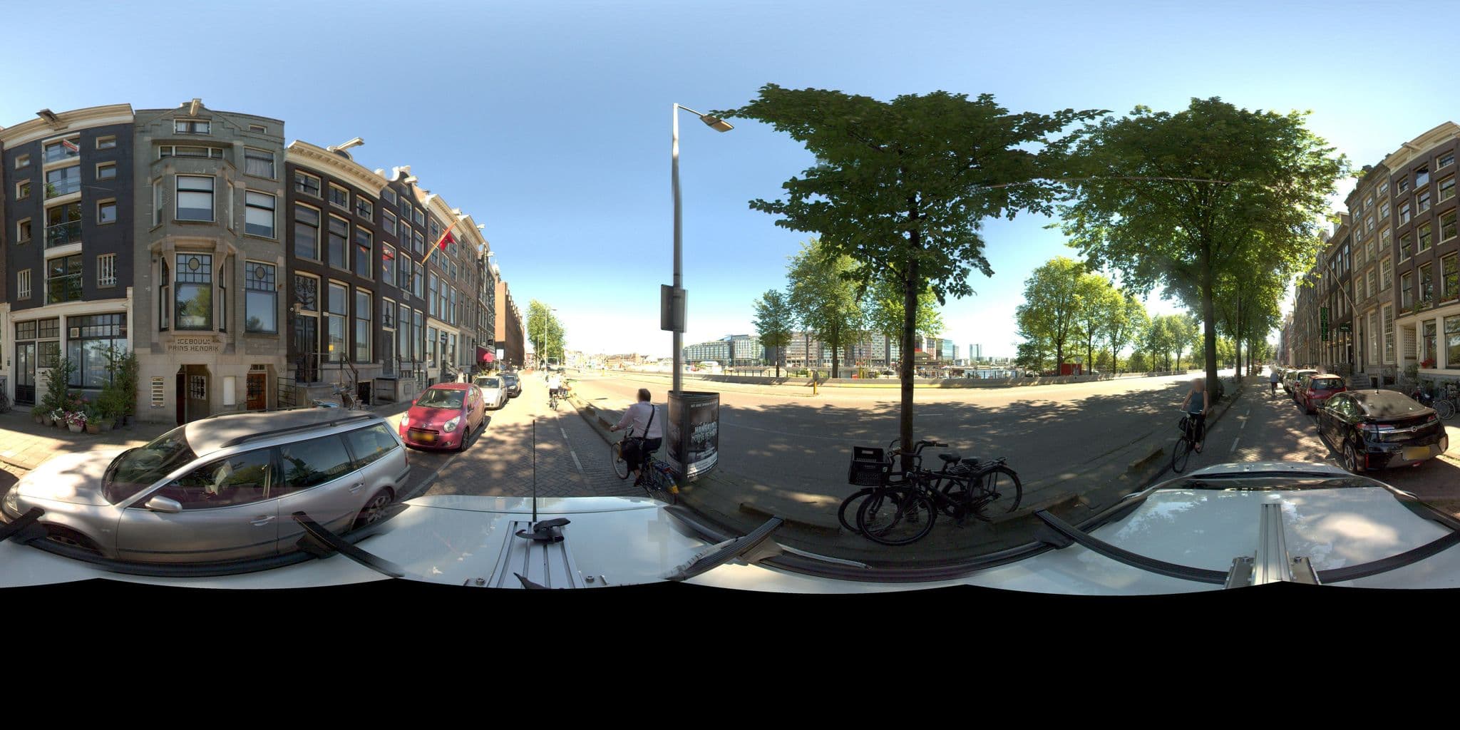 Street view near Fine Seasons, Amsterdam — © amsterdam (CC BY-SA · Mapillary)