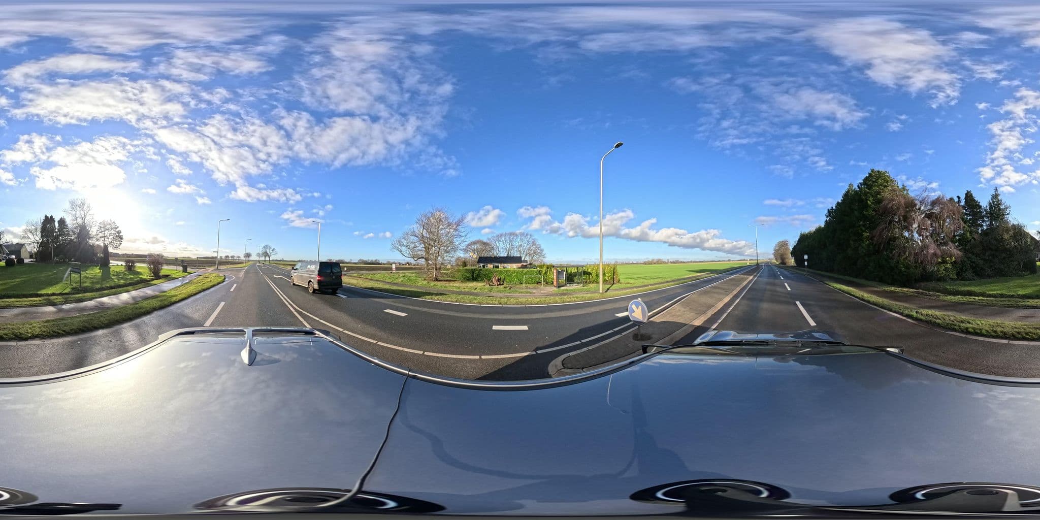 Street view near Hoeve Duvenvoorde, Giethoorn — © thewizard (CC BY-SA · Mapillary)