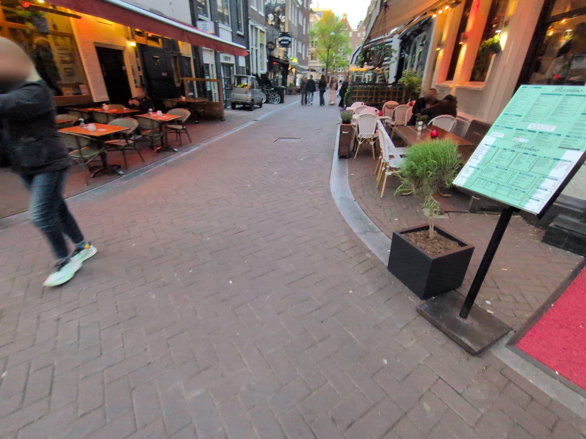 Street view near Hostel Centre, Amsterdam