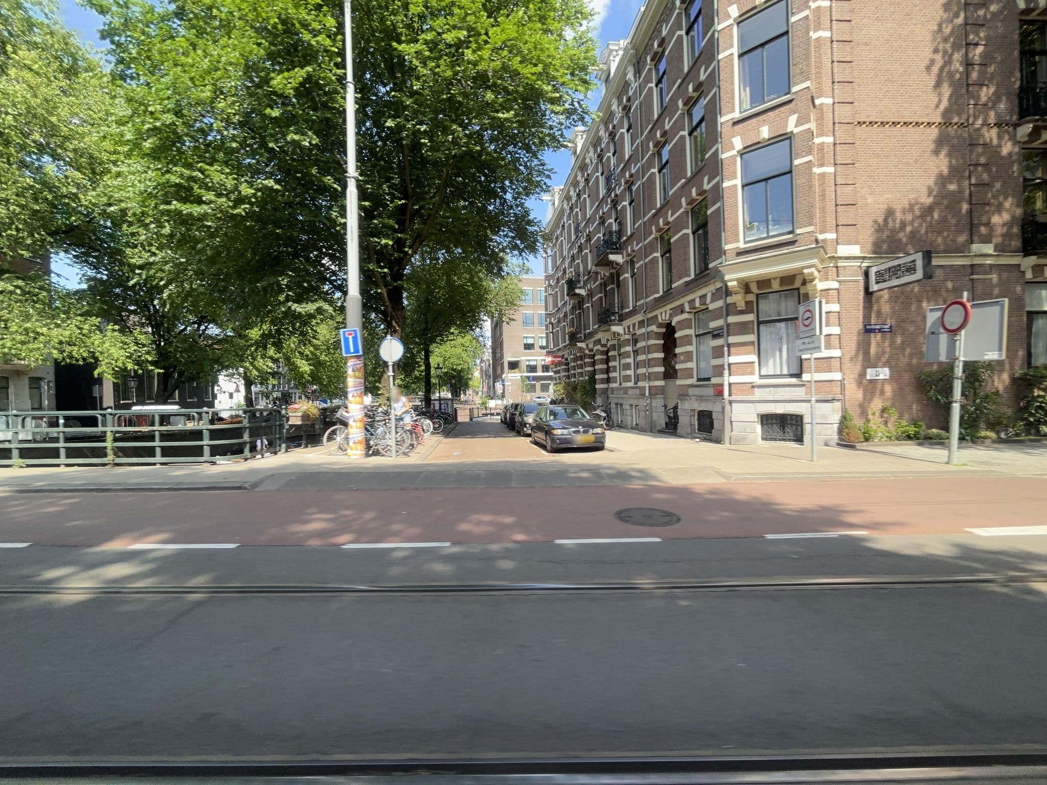 Street view near Hotel Titus, Amsterdam
