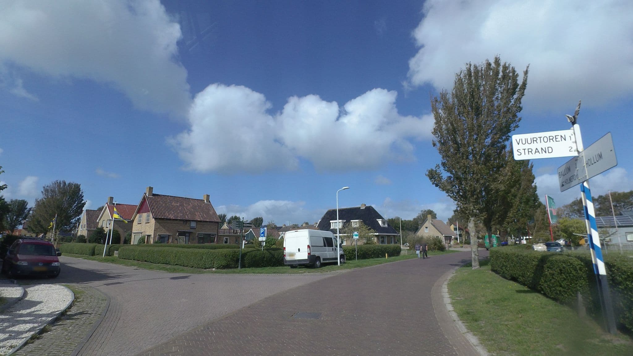 Street view near Enjoyhotel Hollum Ameland, Hollum — © schulf (CC BY-SA · Mapillary)