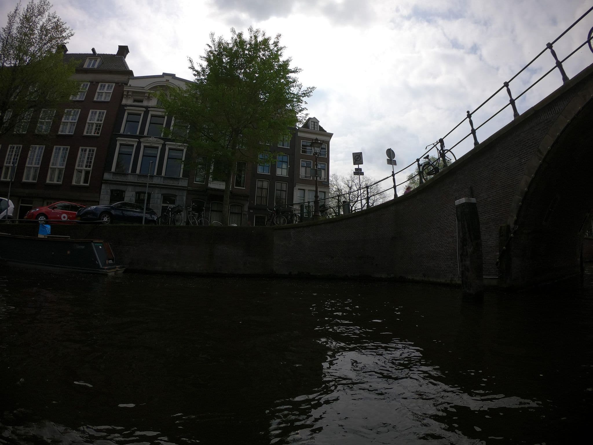 Street view near Hotel de la Poste, Amsterdam