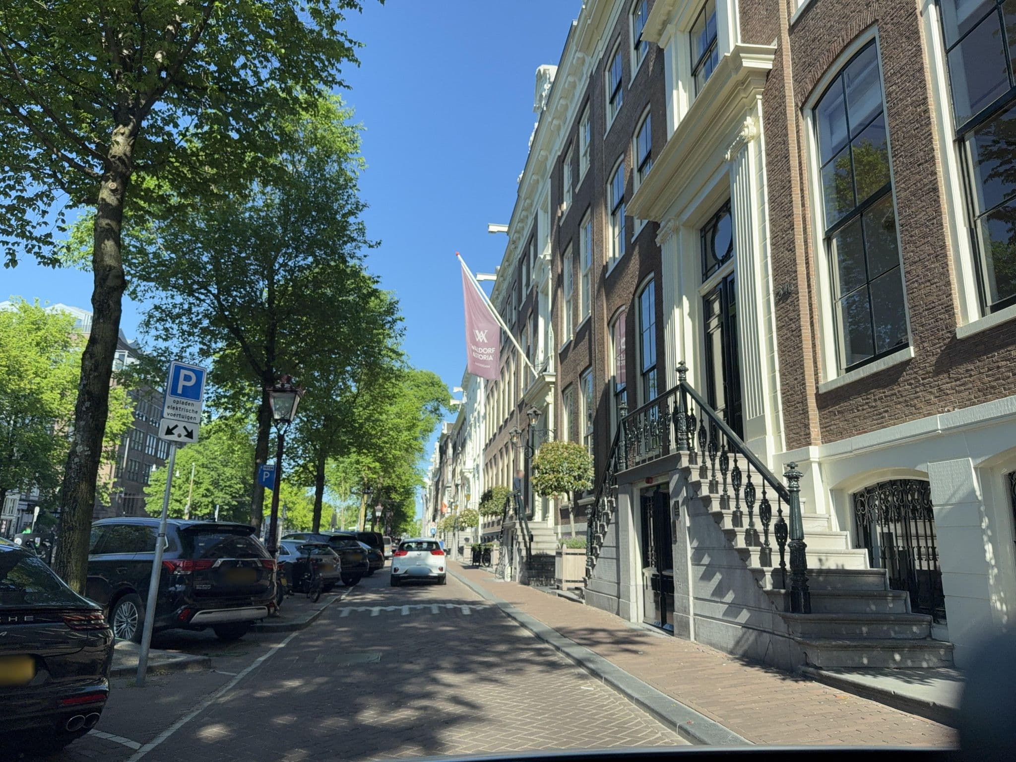 Street view near Waldorf Astoria Amsterdam, Amsterdam