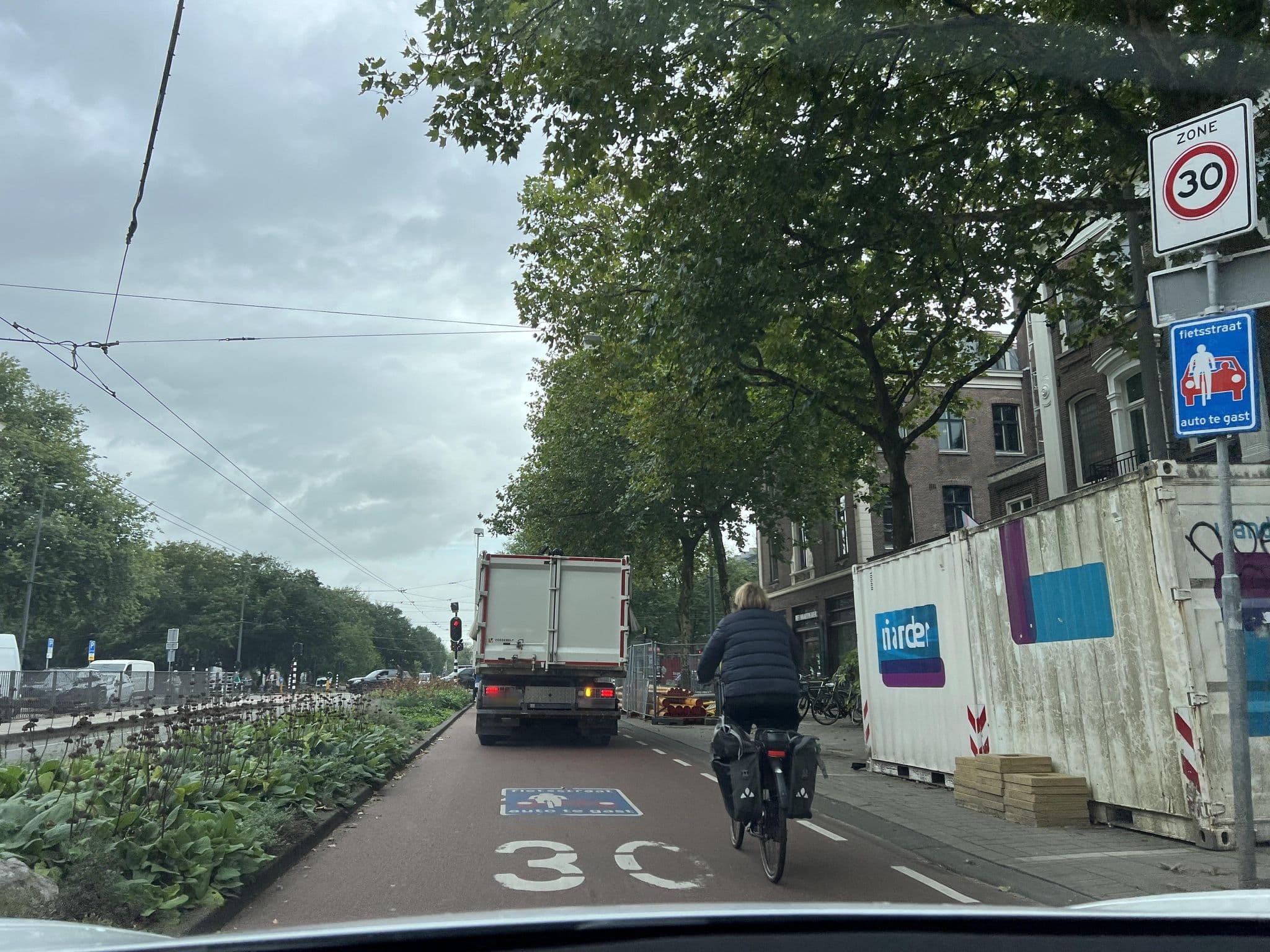 Street view near Hotel V Frederiksplein, Amsterdam