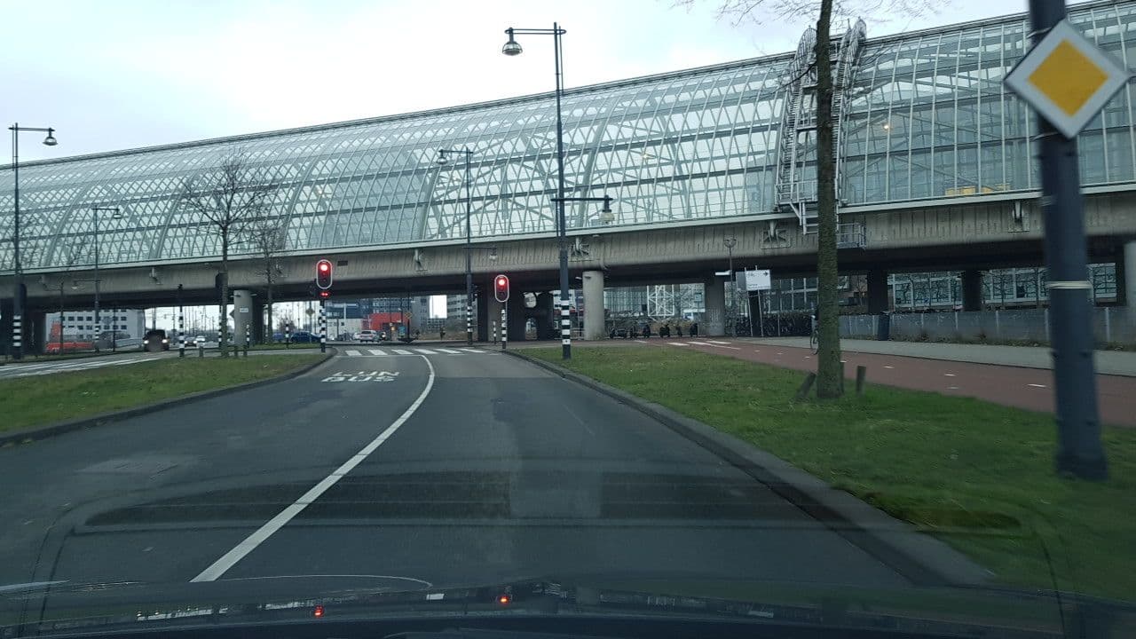 Street view near Mercure Hotel Amsterdam Sloterdijk Station, Amsterdam