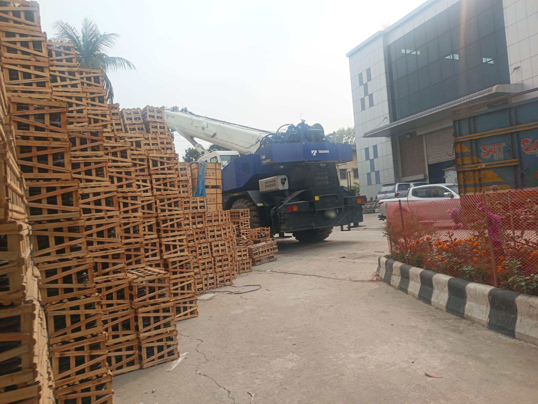 Street view near Dhaka PBS-1, Savar — © Ronit (CC BY-SA · Mapillary)