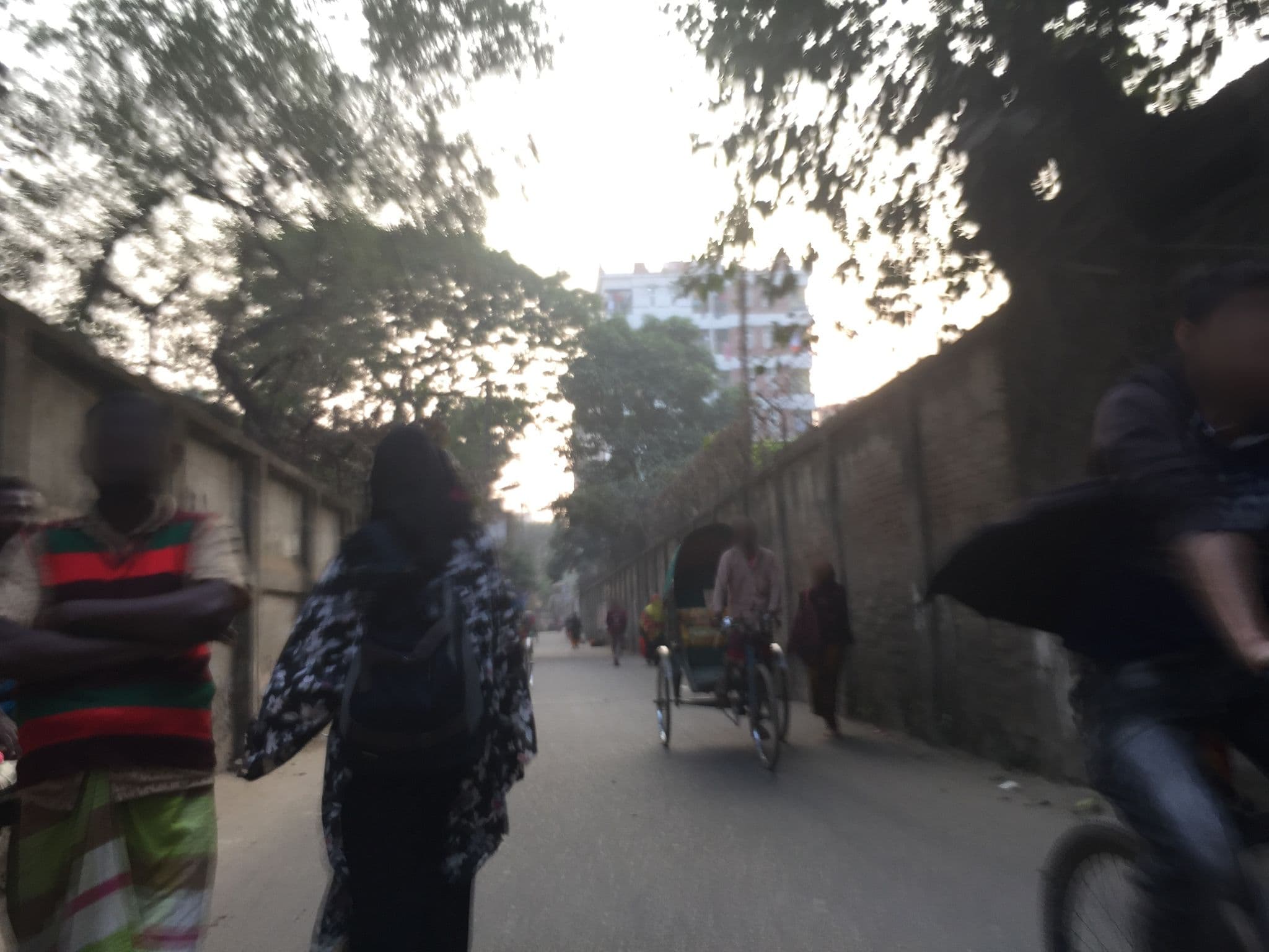 Street view near Hostel of Govt. Physical College, Dhanmondi — © infolimon (CC BY-SA · Mapillary)