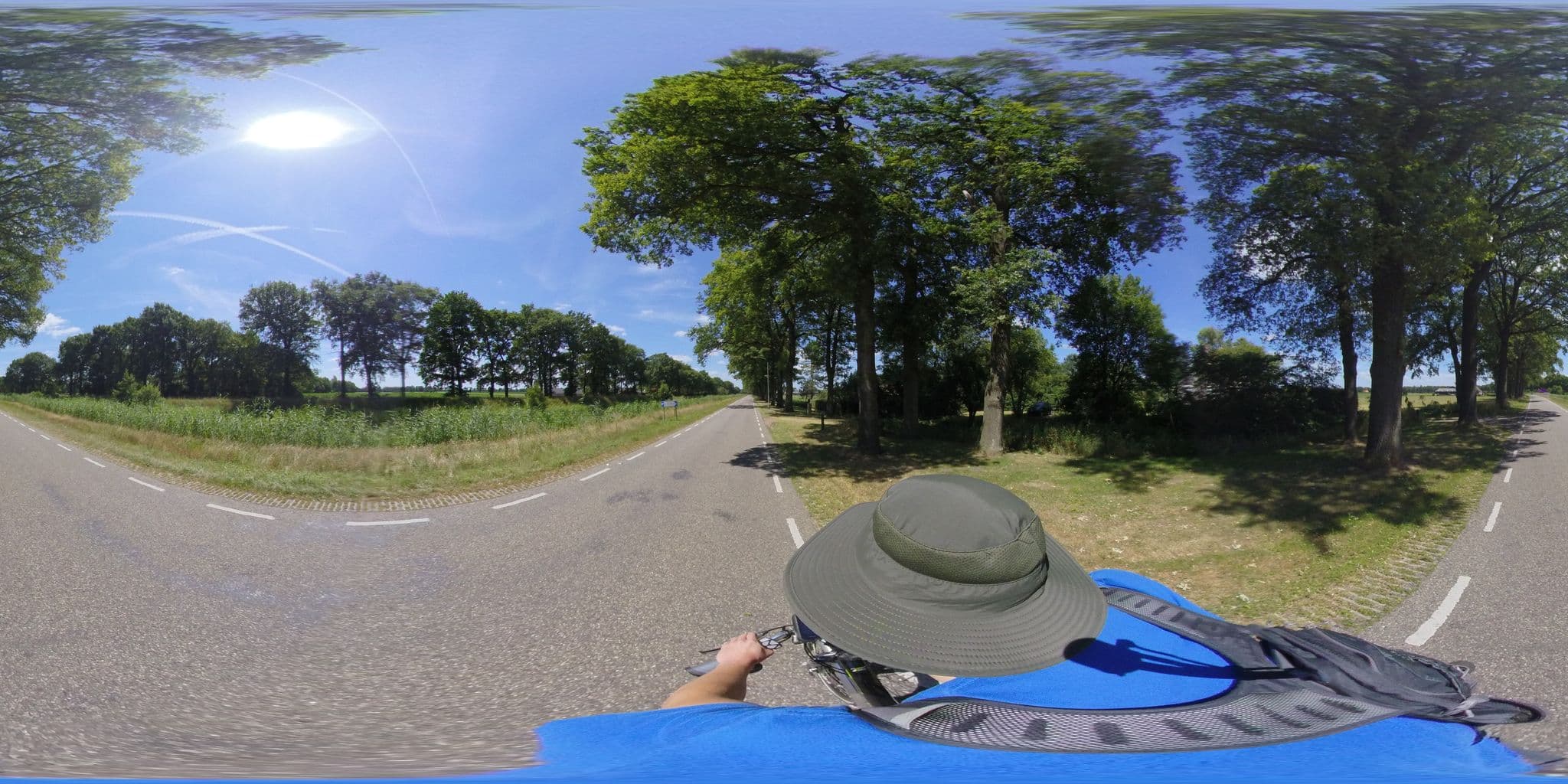 Street view near Gastgeverij het Sparnakelnest (B&B), Schoonoord — © ligfietser (CC BY-SA · Mapillary)