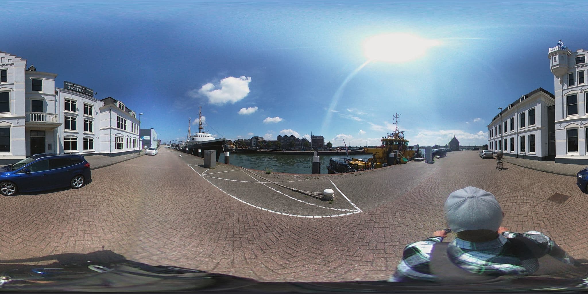 Street view near Hotel Maassluis, Maassluis — © micmin1972 (CC BY-SA · Mapillary)