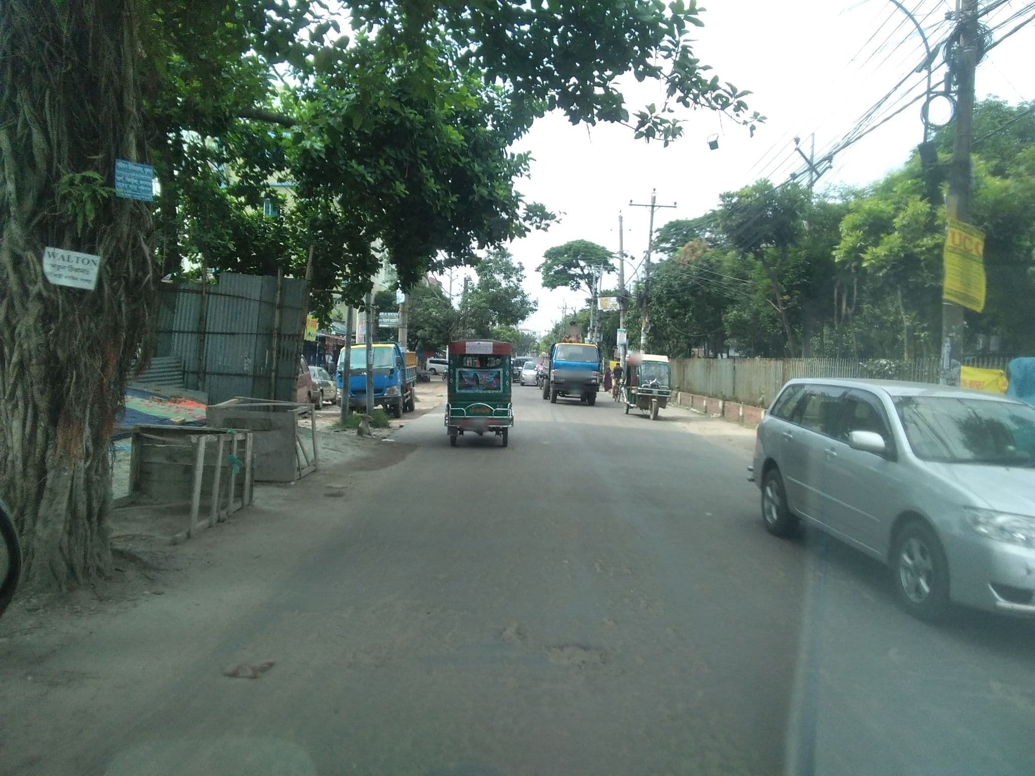 Street view near The Grand Placid, Khulna — © mahfuz (CC BY-SA · Mapillary)