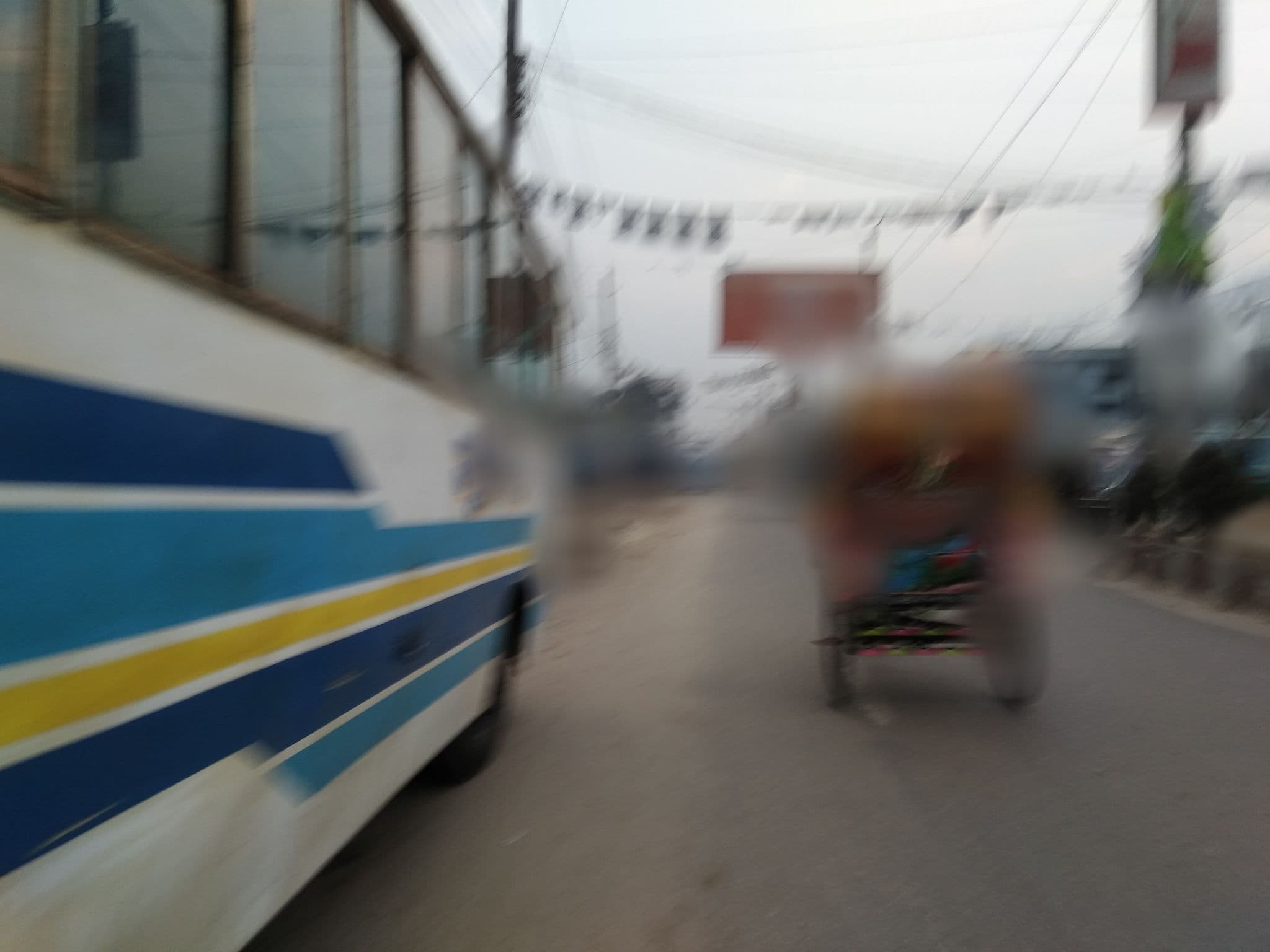 Street view near M.A Student hostel, Rangpur — © atik (CC BY-SA · Mapillary)