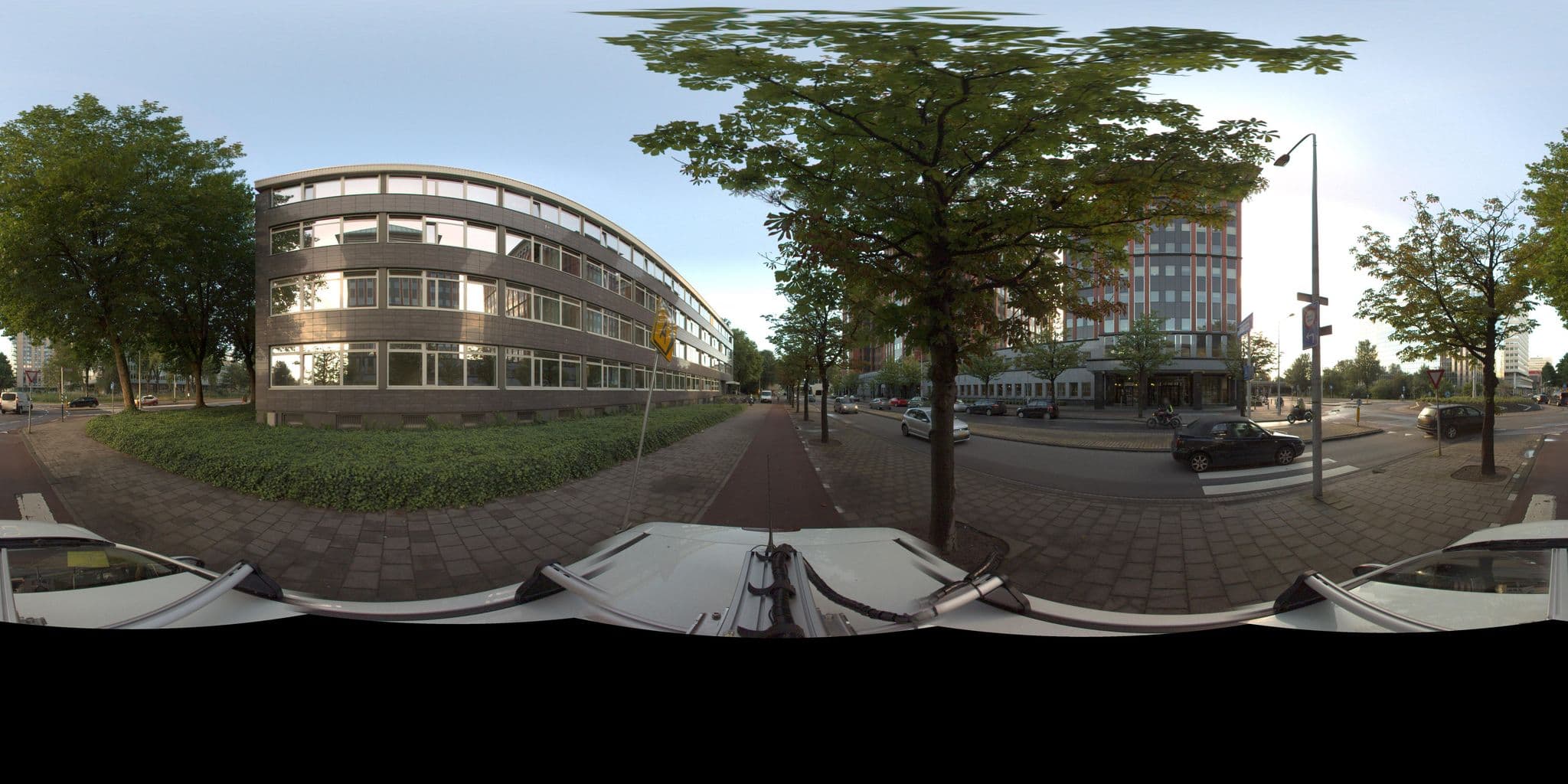 Street view near King's Court, Amsterdam