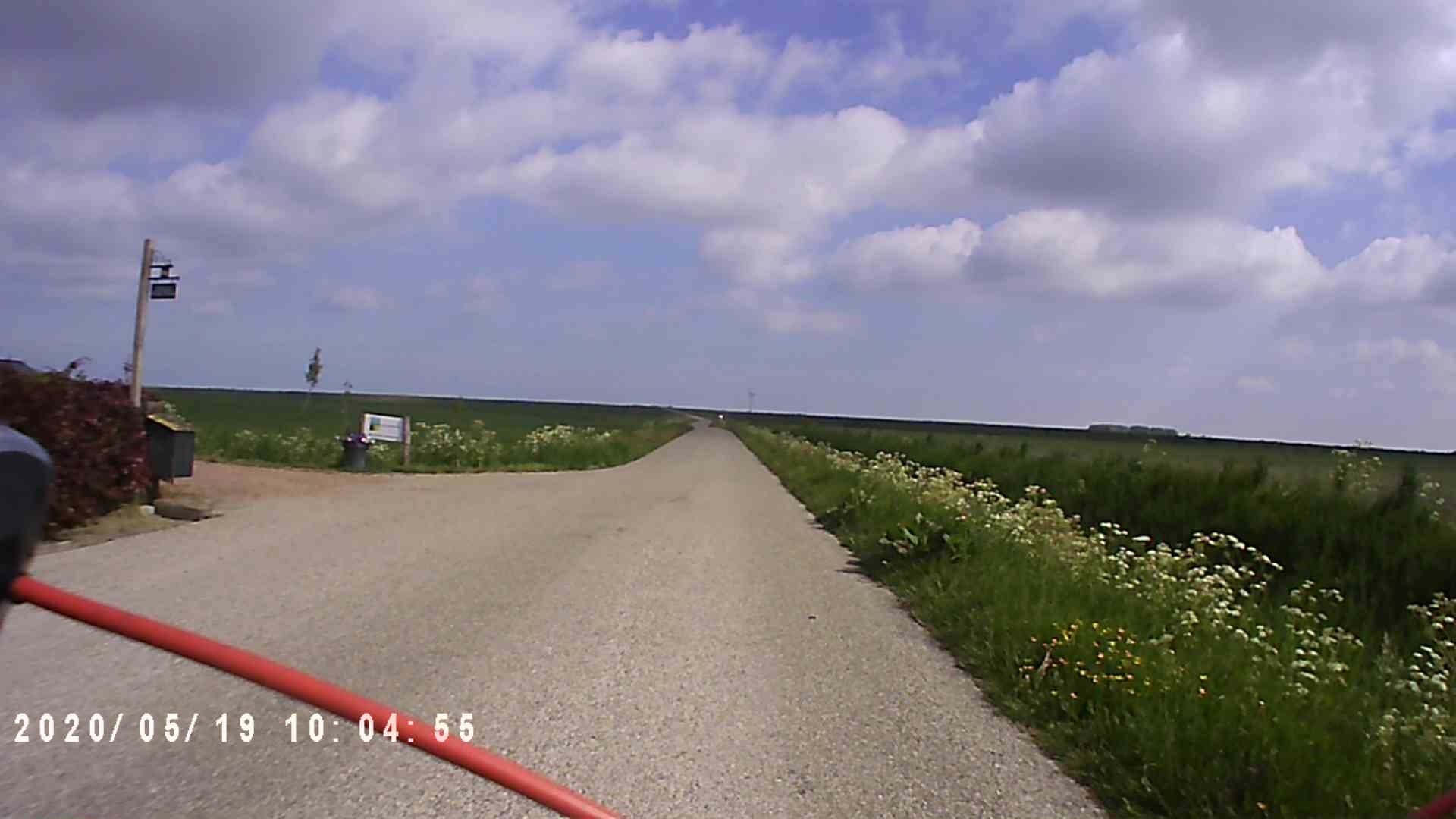 Street view near The Middle of Nowhere, Kollum — © ezinge (CC BY-SA · Mapillary)
