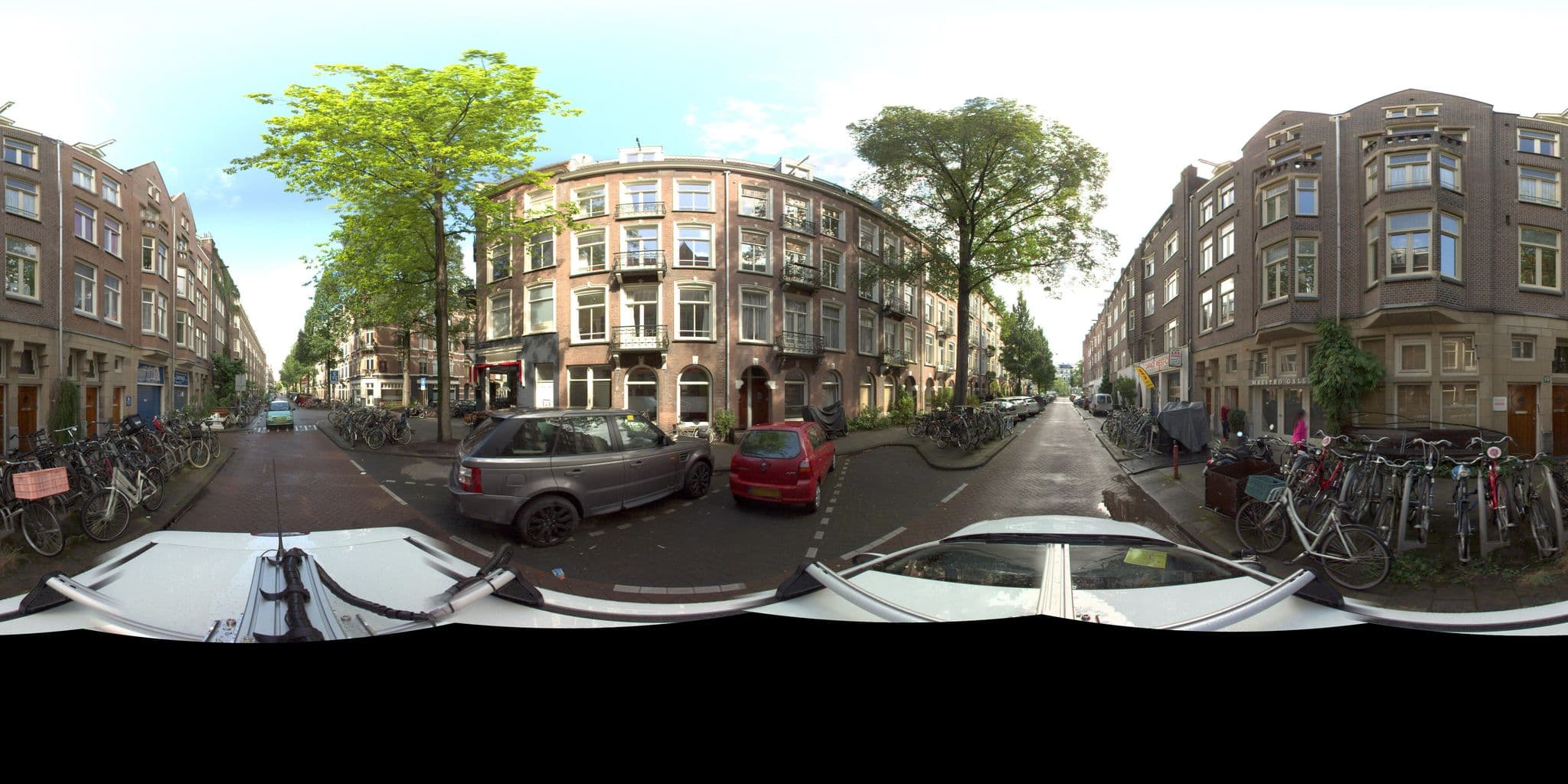 Street view near Hotel Jupiter, Amsterdam