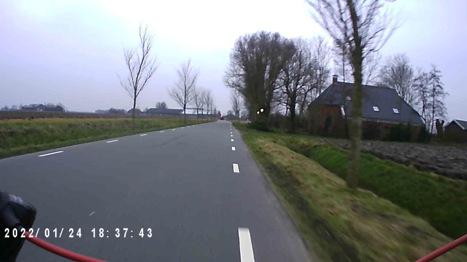 Street view near De Vossenburg, Ulrum — © ezinge (CC BY-SA · Mapillary)