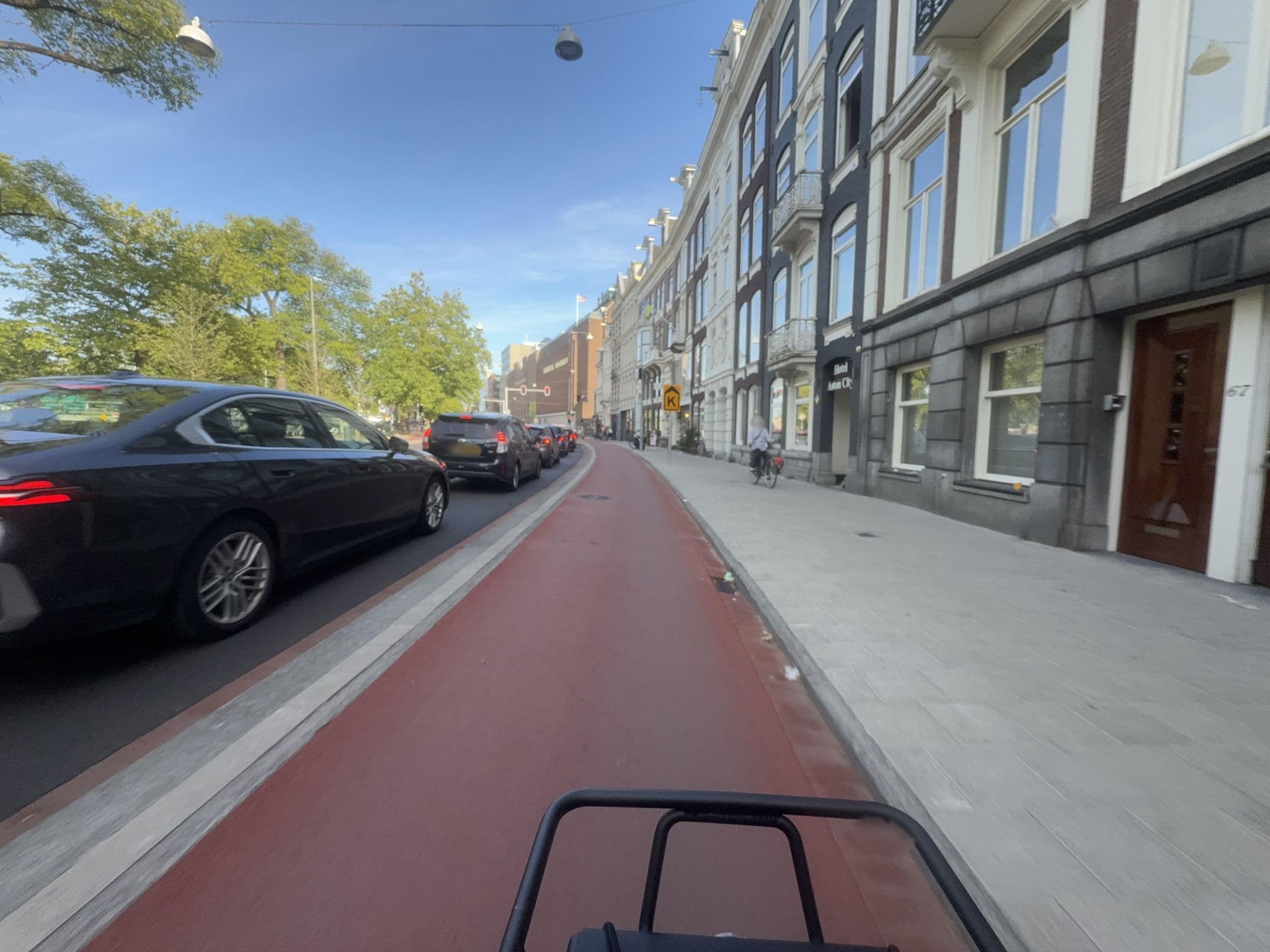 Street view near Aston City Hotel, Amsterdam