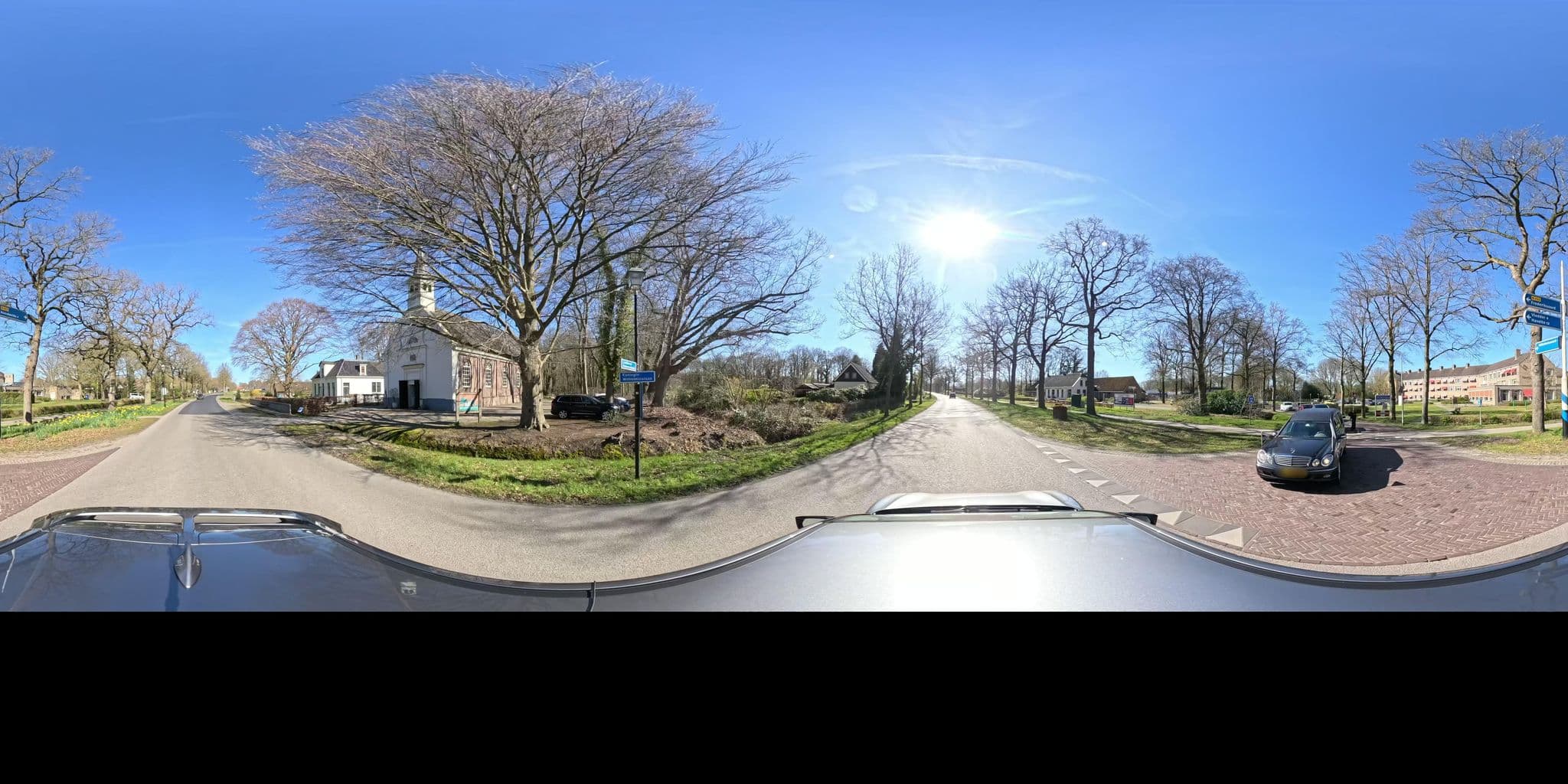 Street view near Hierboven, Vledder — © thewizard (CC BY-SA · Mapillary)