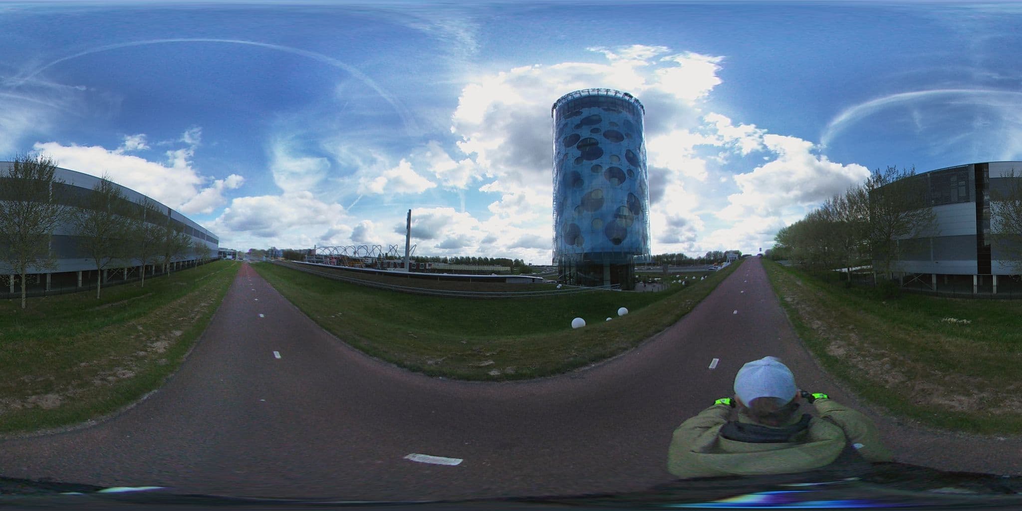Street view near Fletcher Hotel, Amsterdam-Zuidoost — © micmin1972 (CC BY-SA · Mapillary)