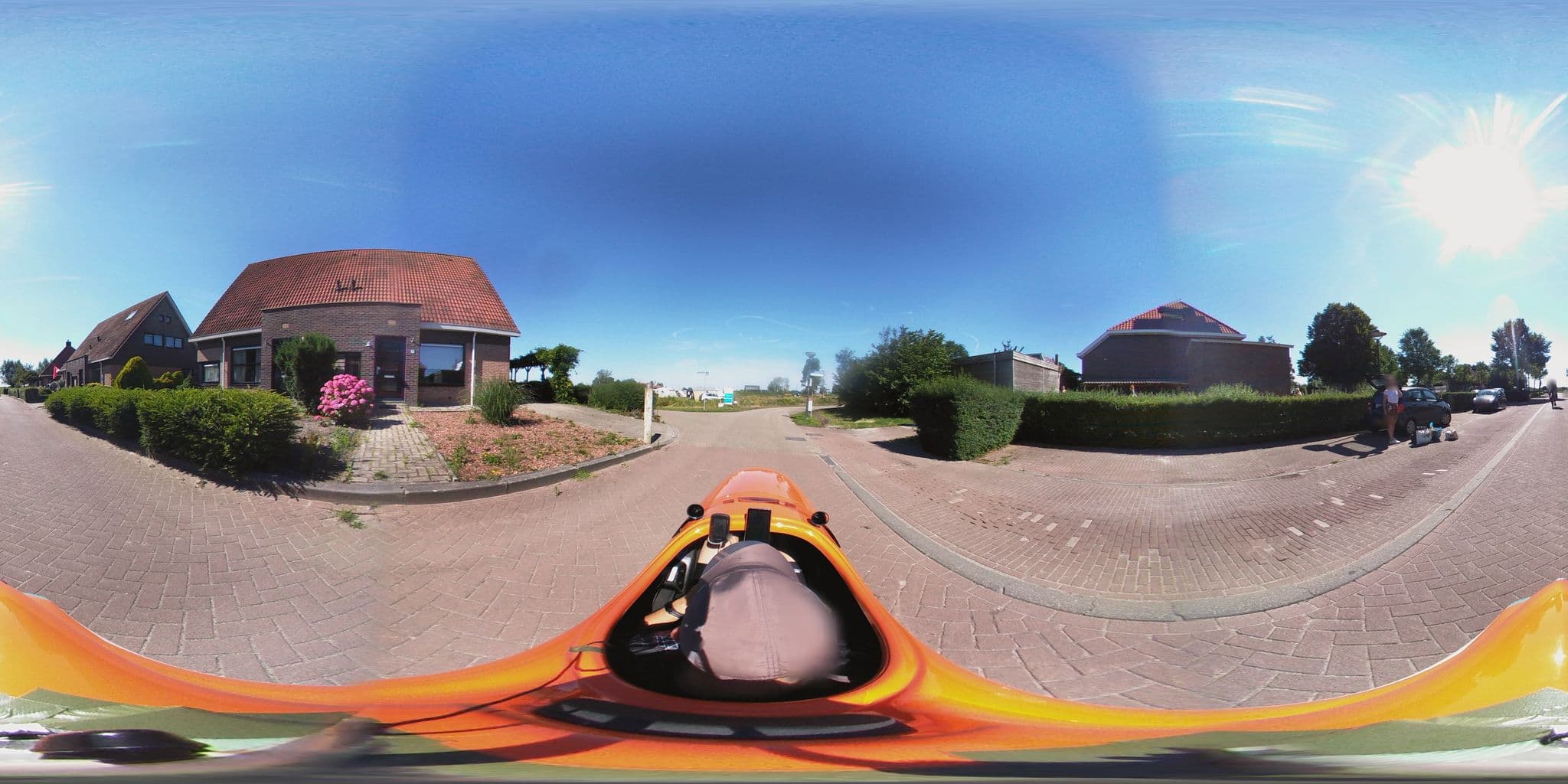 Street view near Kloesewier, Oudega — © peewee32 (CC BY-SA · Mapillary)