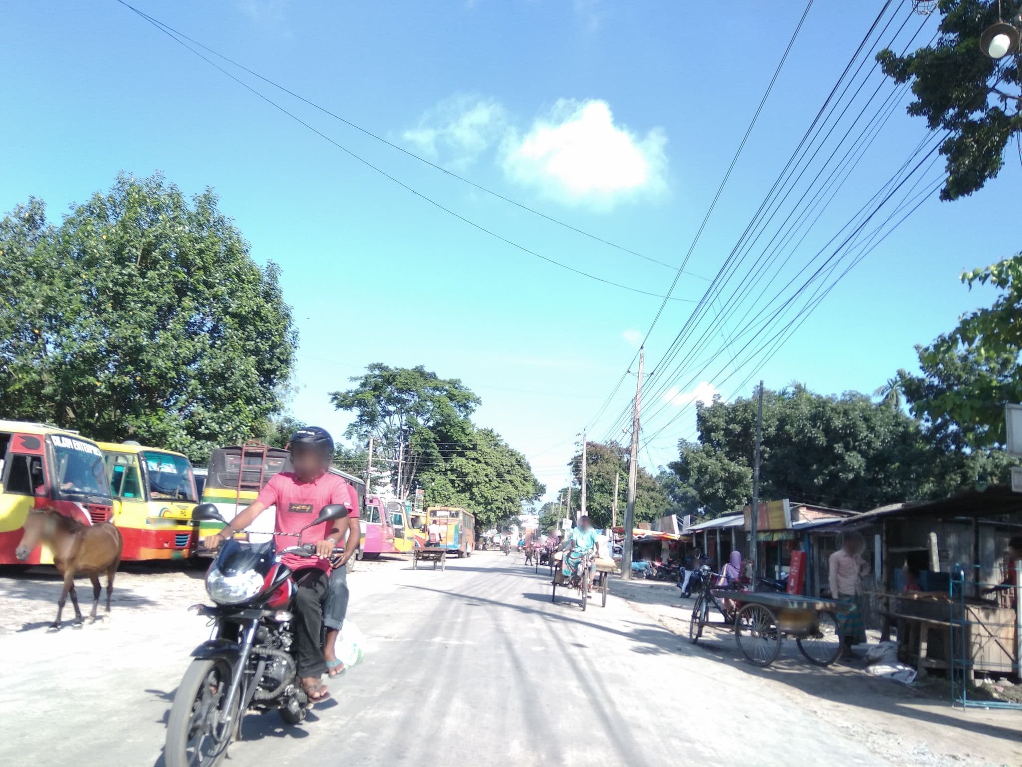 Street view near Hemaloyan Hotel, Panchagarh — © shaheen (CC BY-SA · Mapillary)