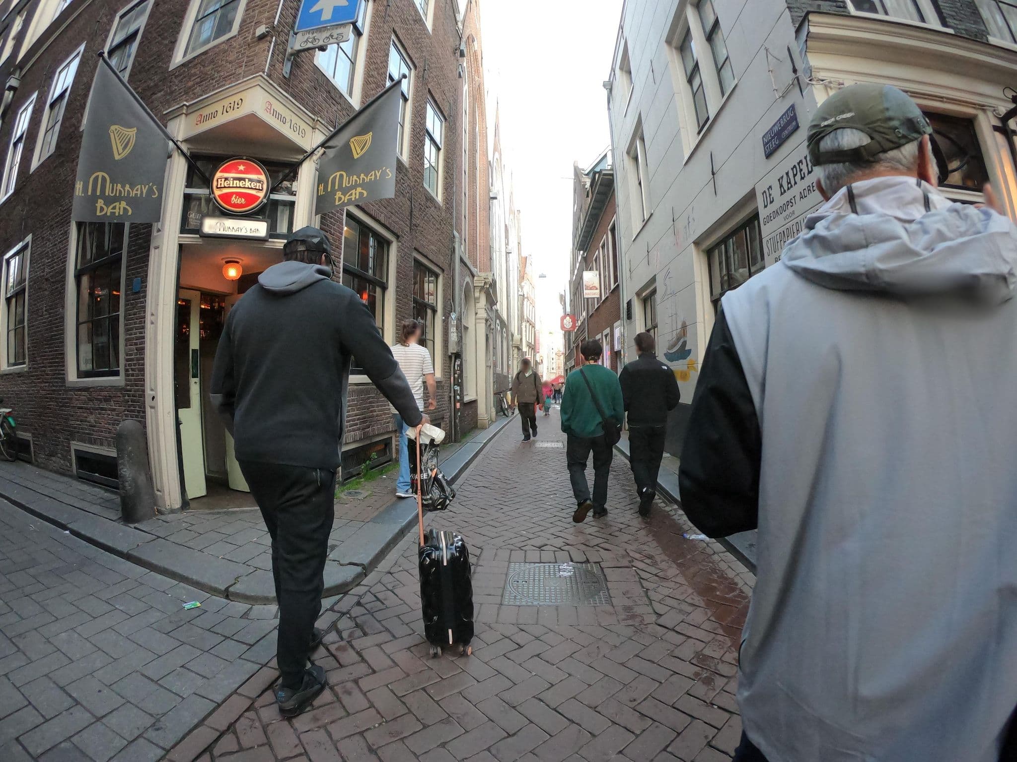 Street view near Hotel Bar Internationaal, Amsterdam