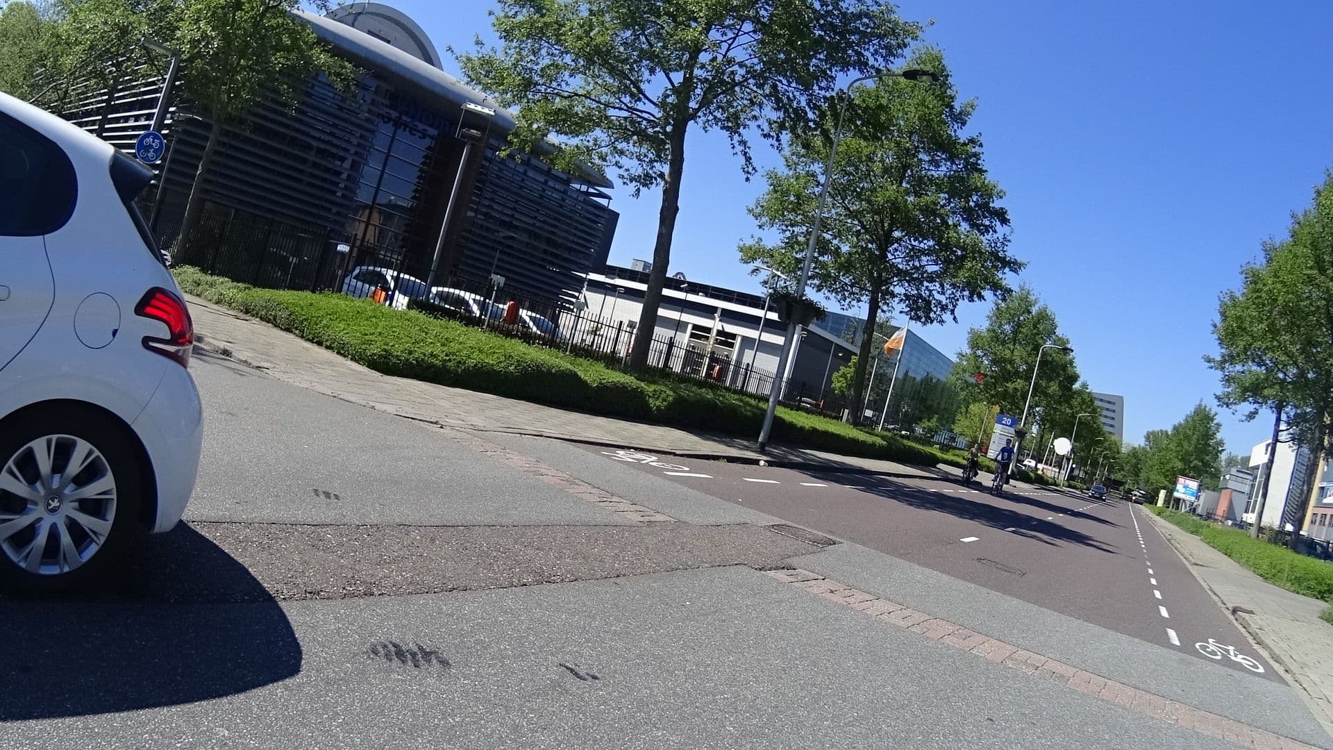 Street view near Campanile Delft, Ypenburg — © fietsersbond (CC BY-SA · Mapillary)