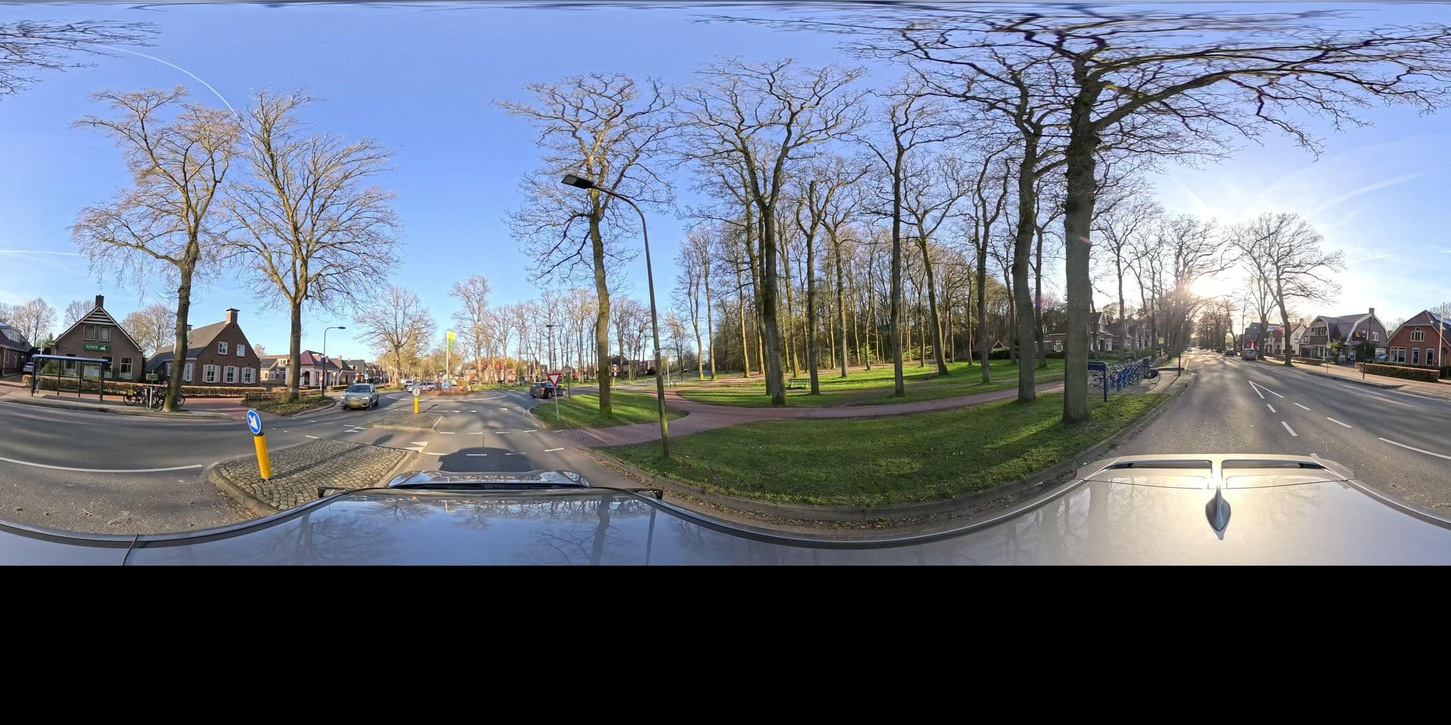 Street view near Pension 't Zwaantje, Zuidlaren — © thewizard (CC BY-SA · Mapillary)