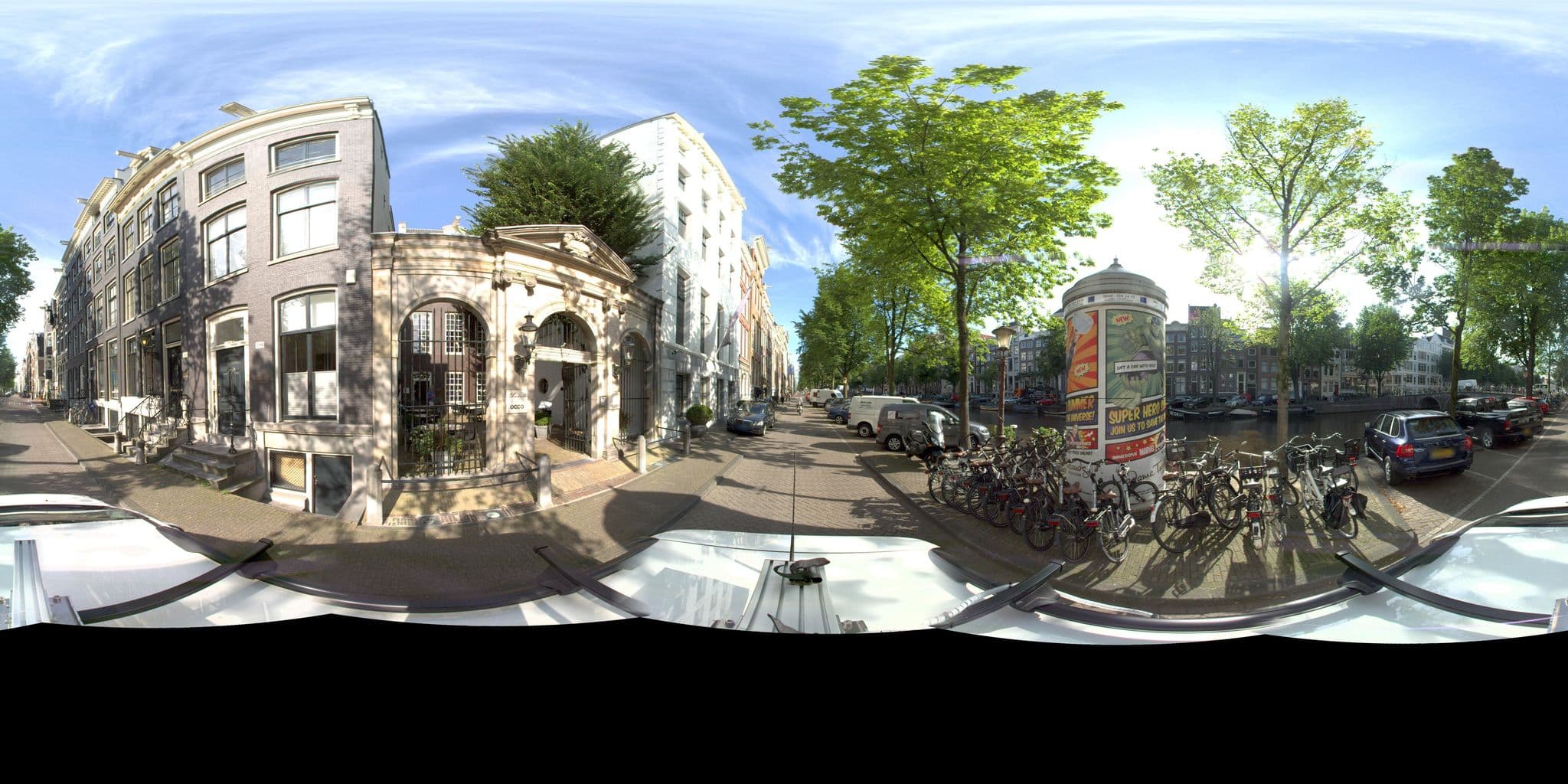Street view near The Dylan, Amsterdam — © amsterdam (CC BY-SA · Mapillary)